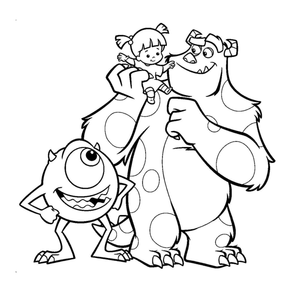 Desenho para Colorir Disney