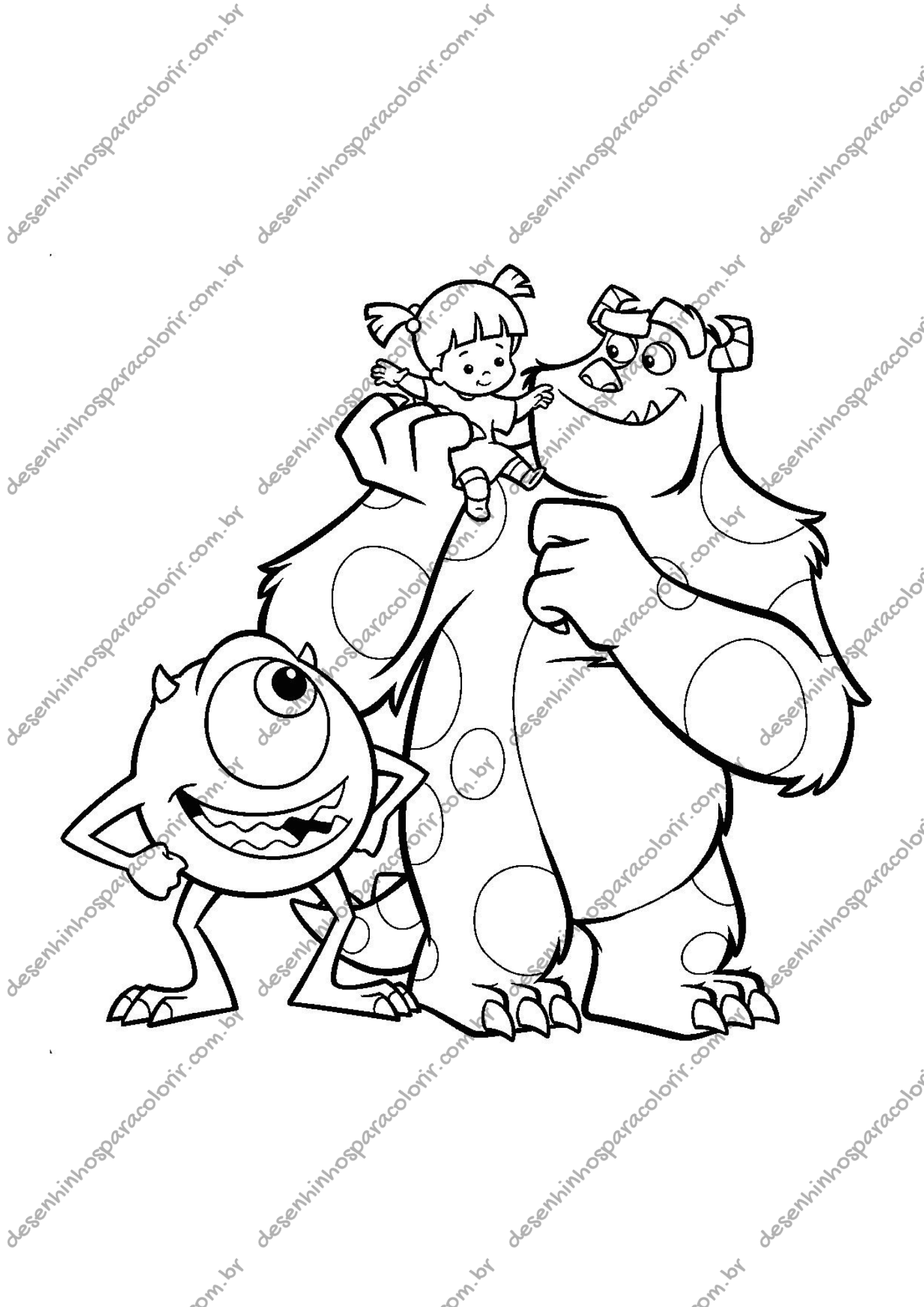 Desenho para Colorir Disney Desenho para Colorir Disney