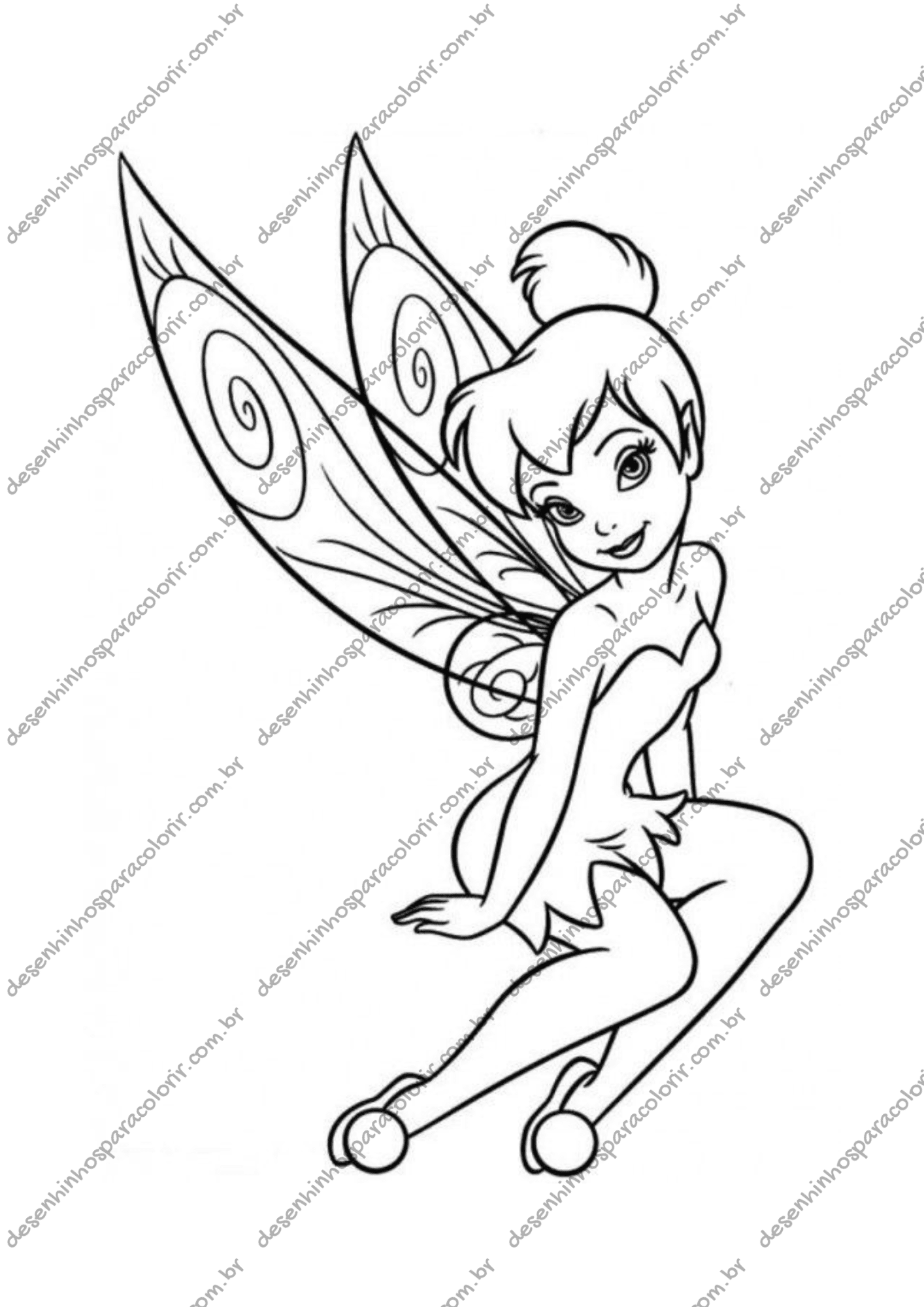 Desenho para Colorir Disney Desenho para Colorir Disney