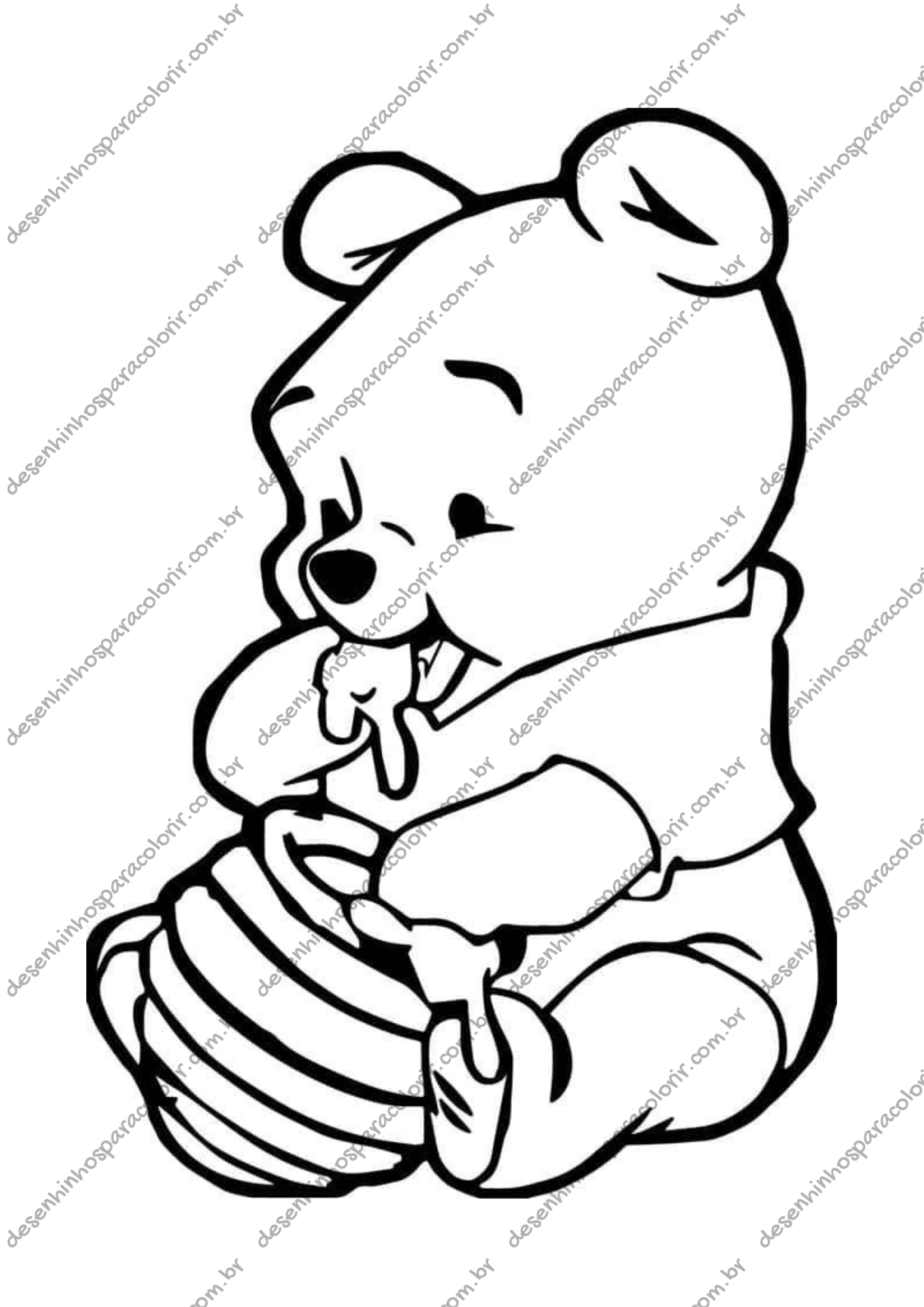 Desenho para Colorir Disney Desenho para Colorir Disney