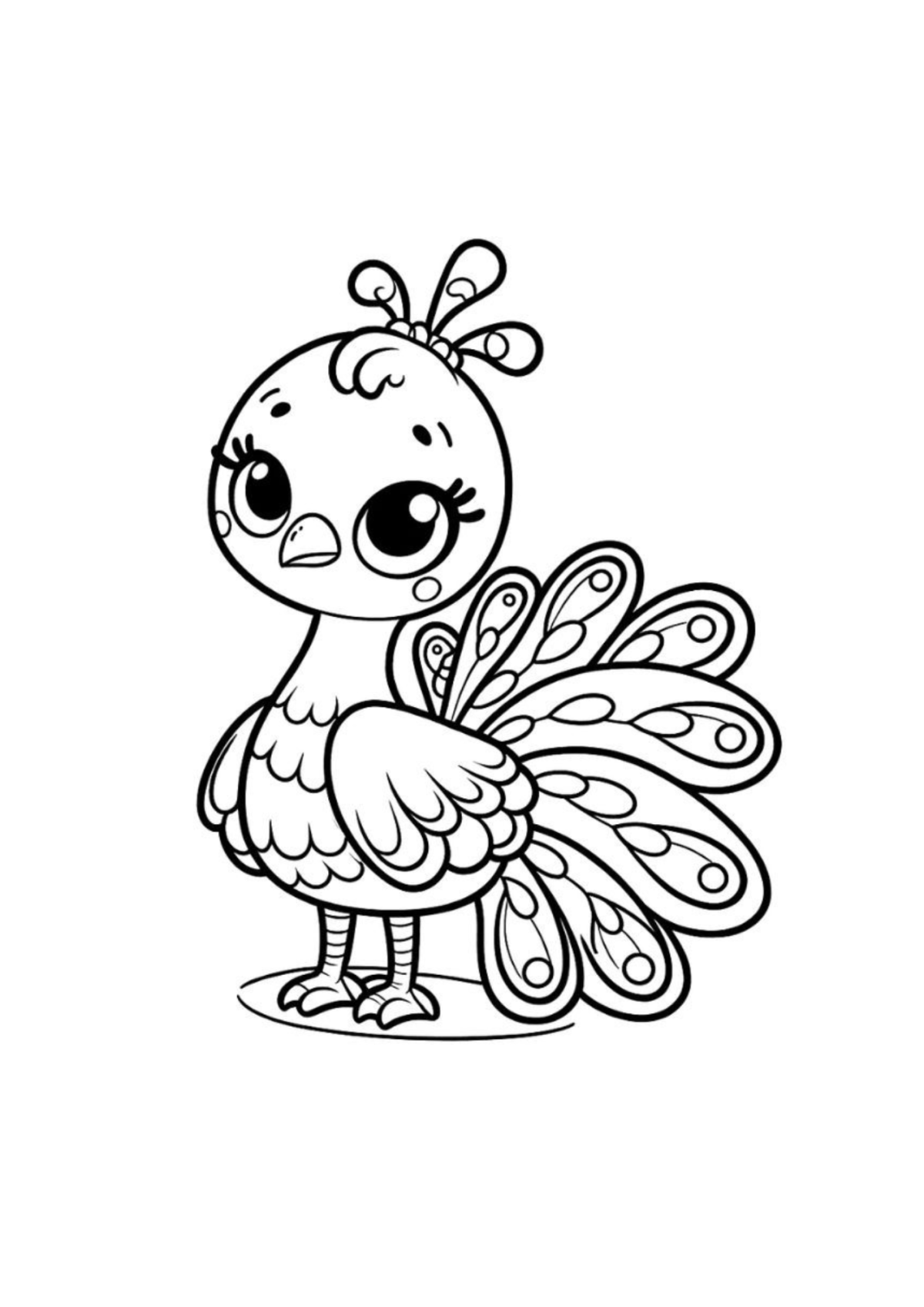 Desenho para Colorir Animais