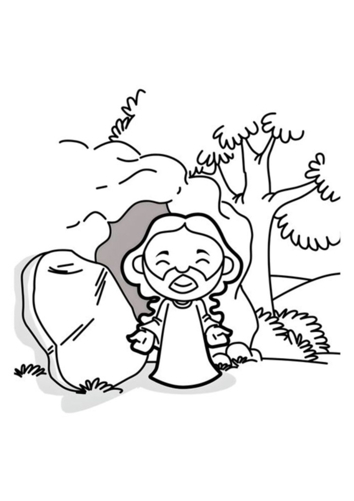 Desenho para Colorir Bíblico