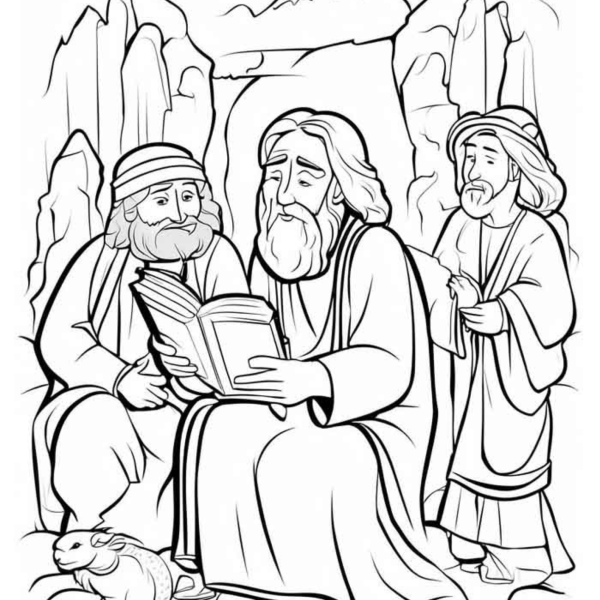 Desenho para Colorir Bíblico
