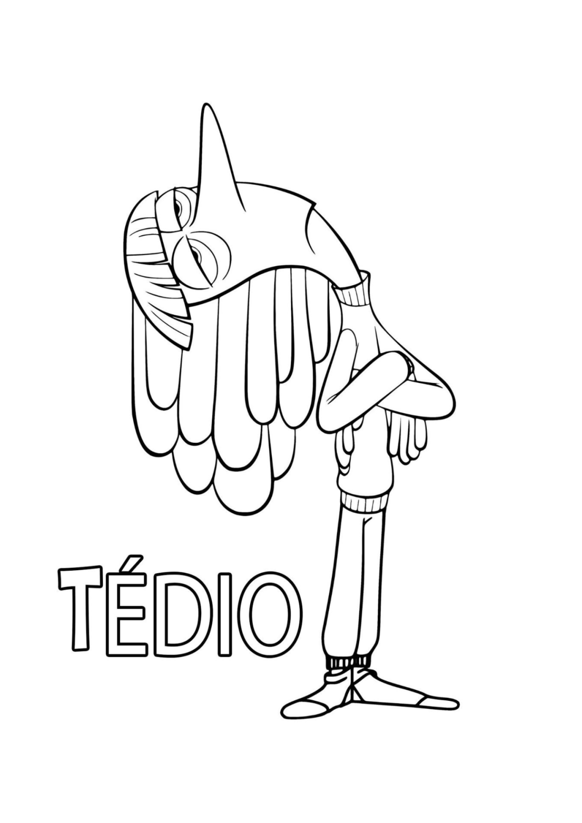 Desenho para Colorir Divertidamente 2