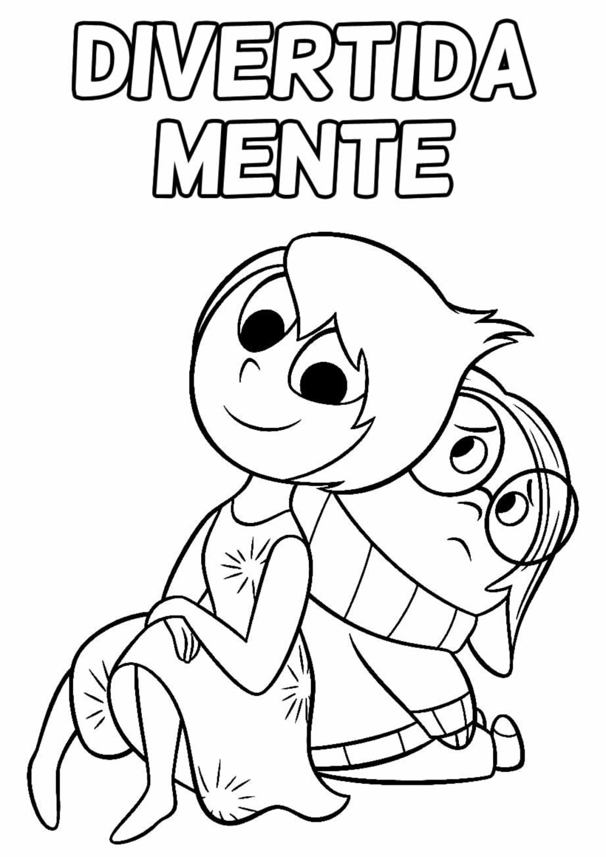 Desenho para Colorir Divertidamente