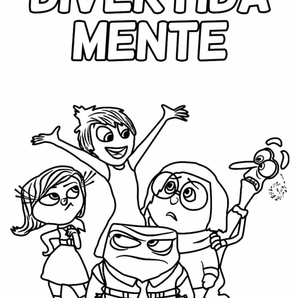 Desenho para Colorir Divertidamente