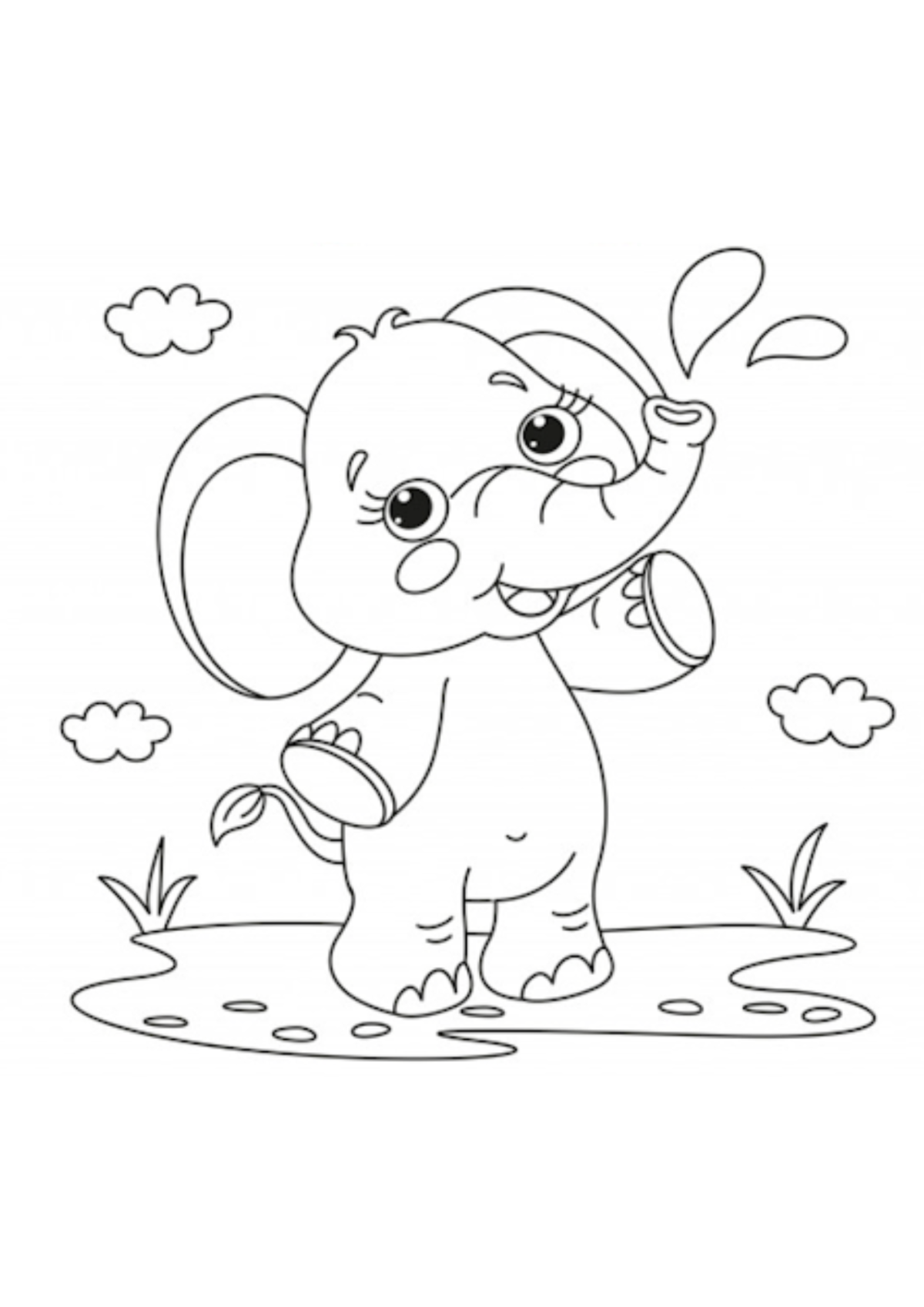 Desenho para Colorir Infantil