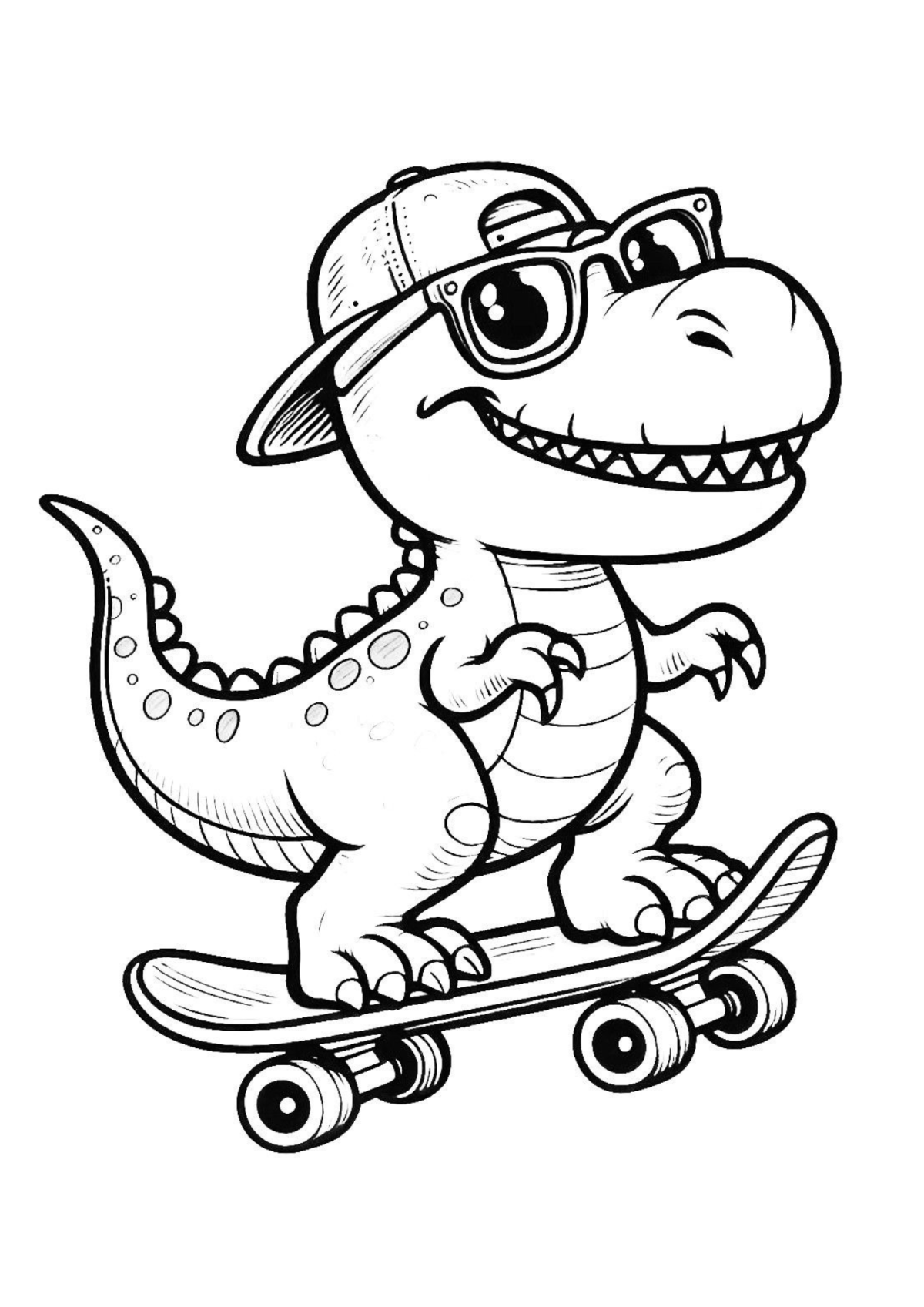 Desenho para Colorir Meninos