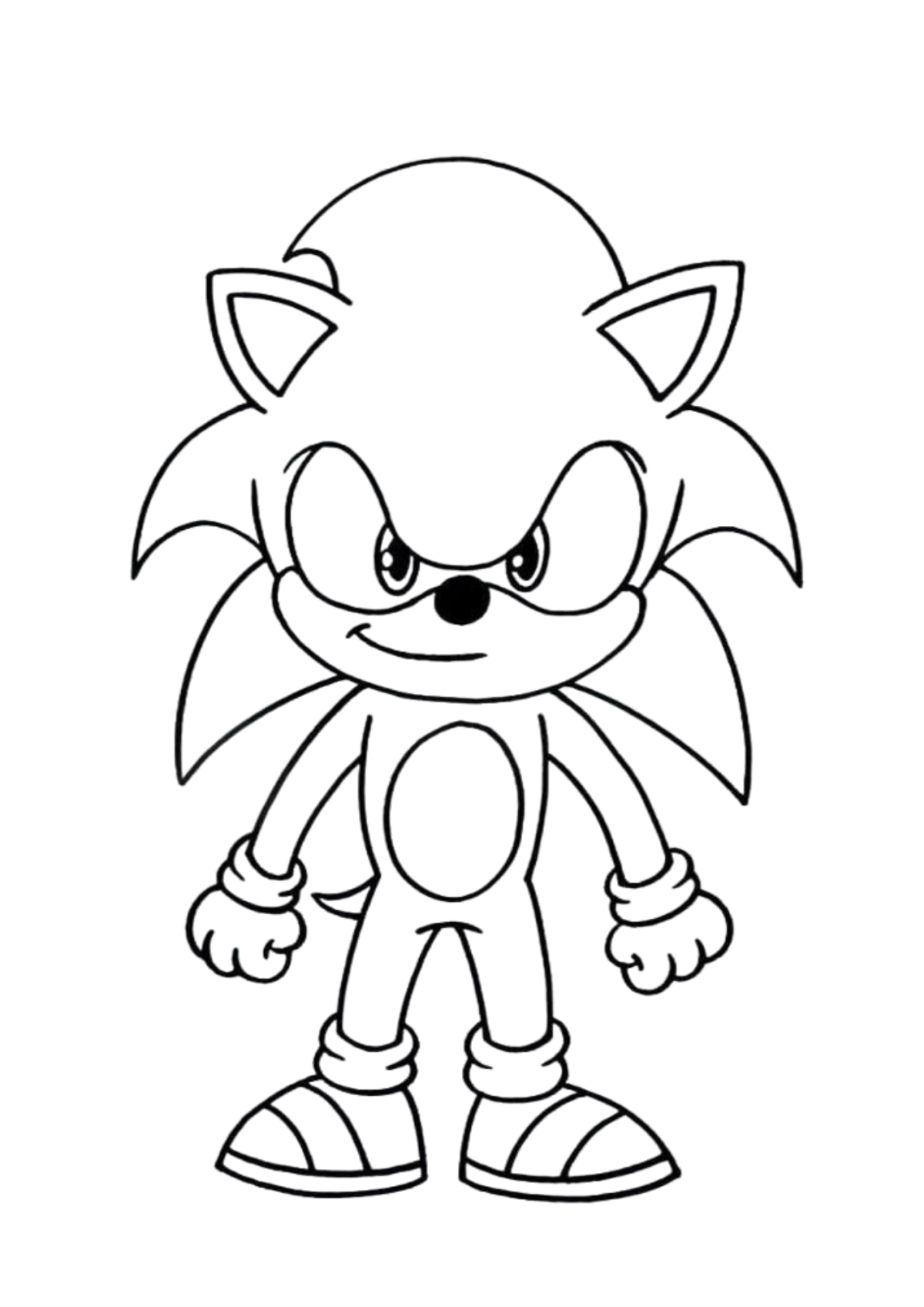 Desenho para Colorir Meninos