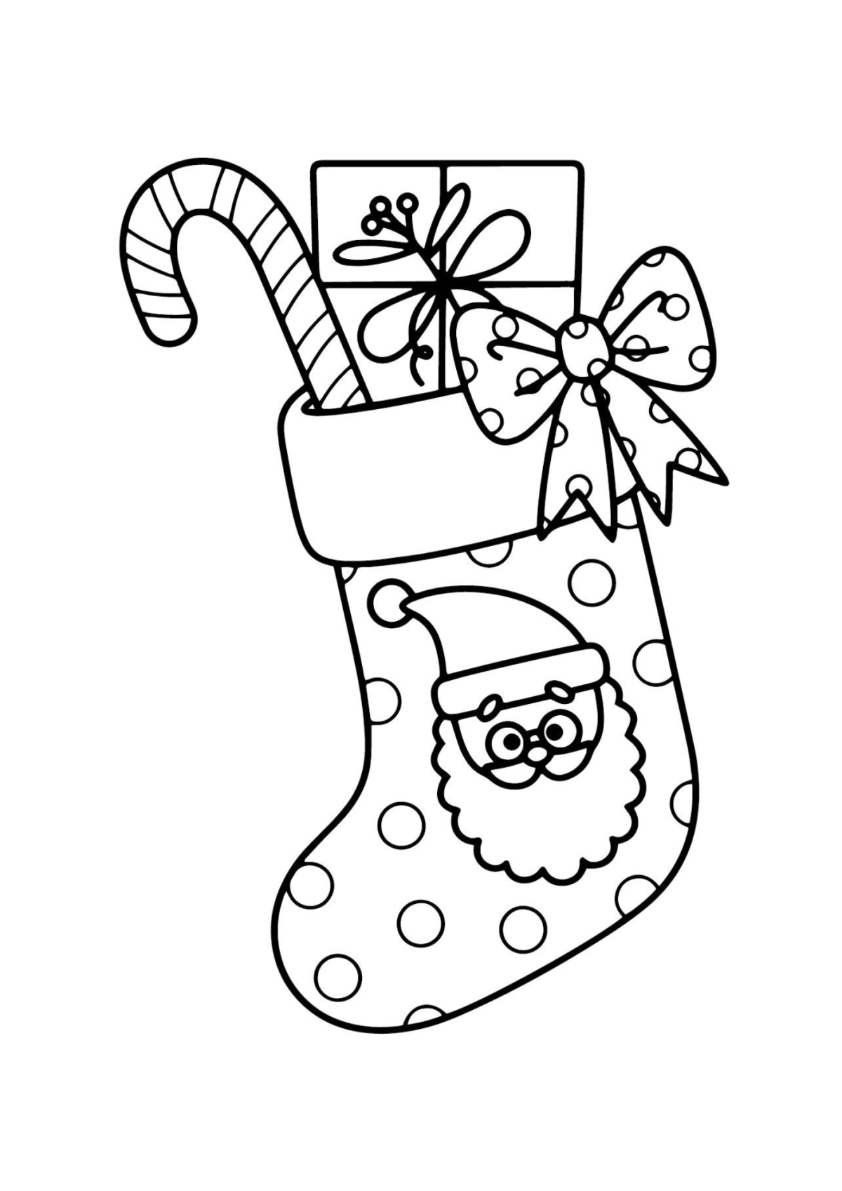 Desenho para Colorir Natal