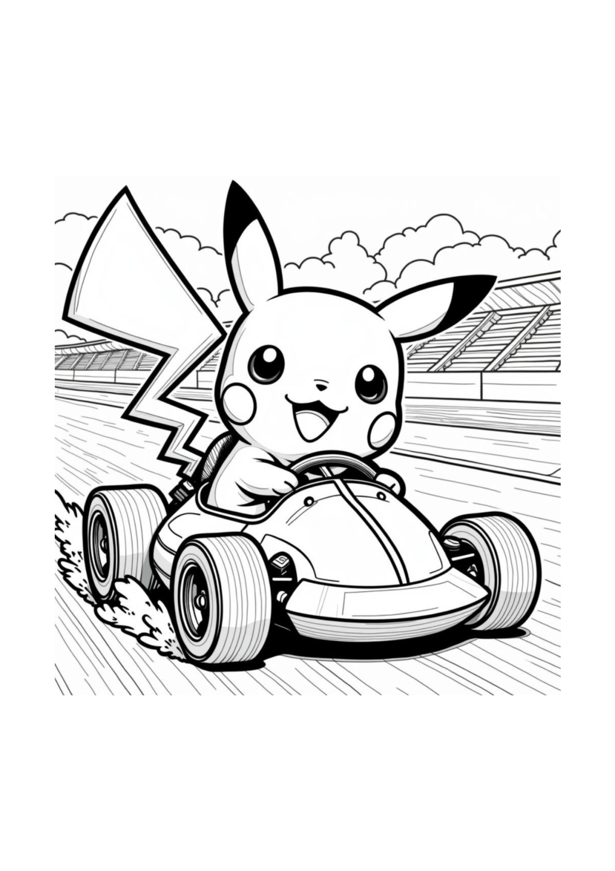 Desenho para Colorir Pokémon