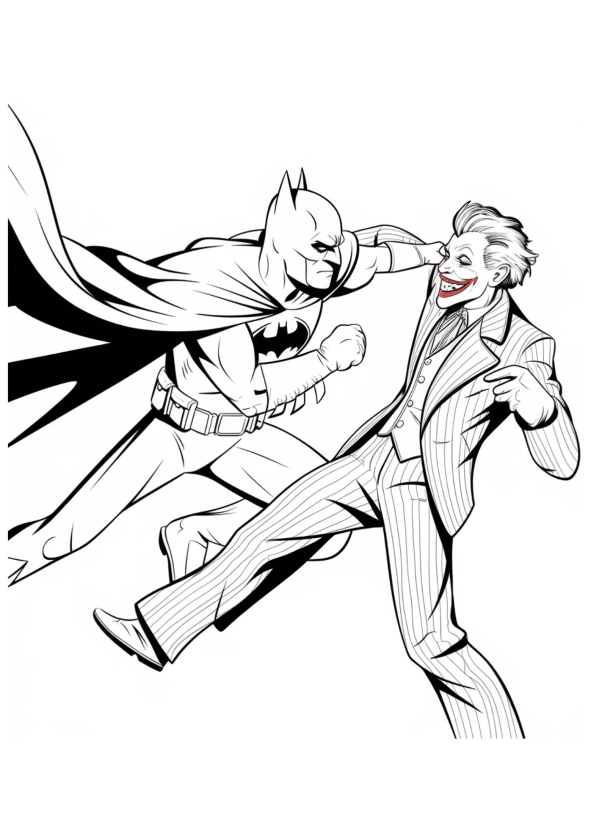Desenhos para Colorir Batman