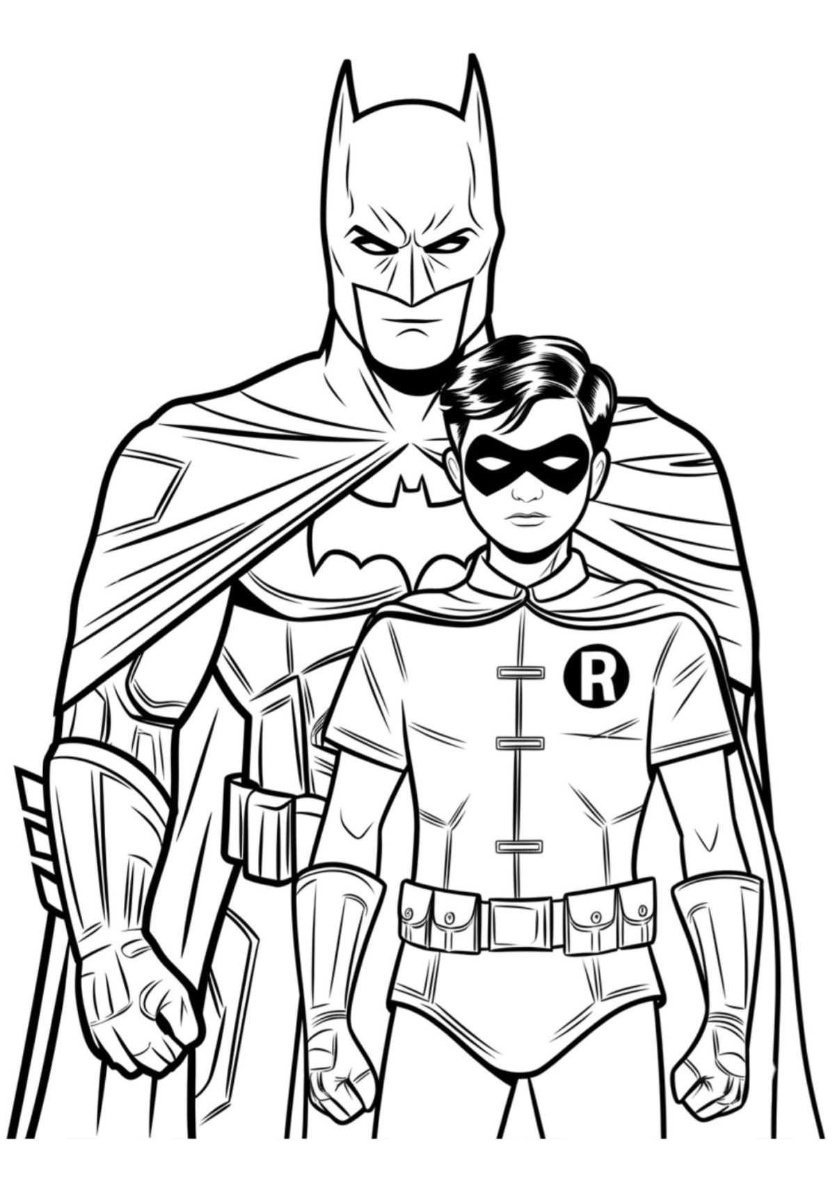 Desenhos para Colorir Batman