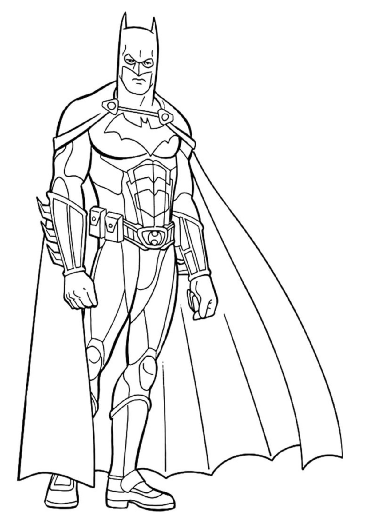 Desenhos para Colorir Batman