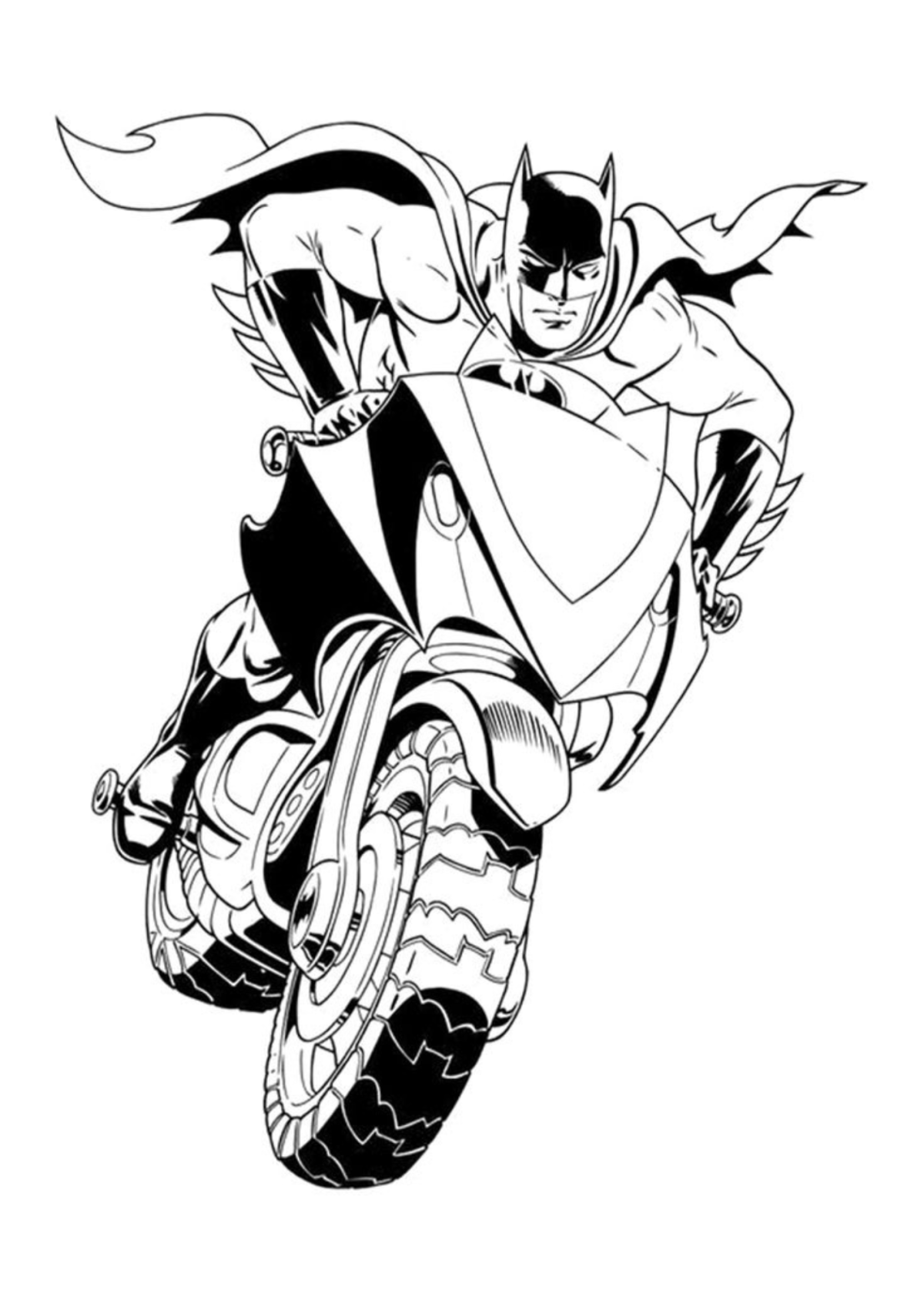 Desenhos para Colorir Batman