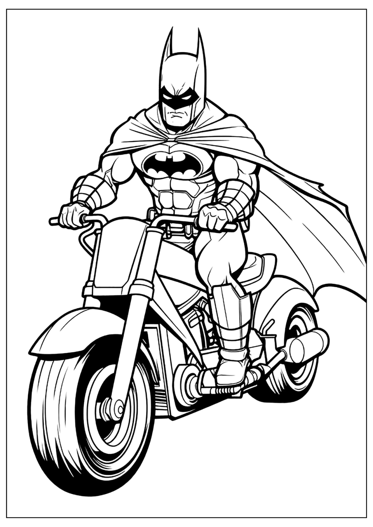 Desenhos para Colorir Batman