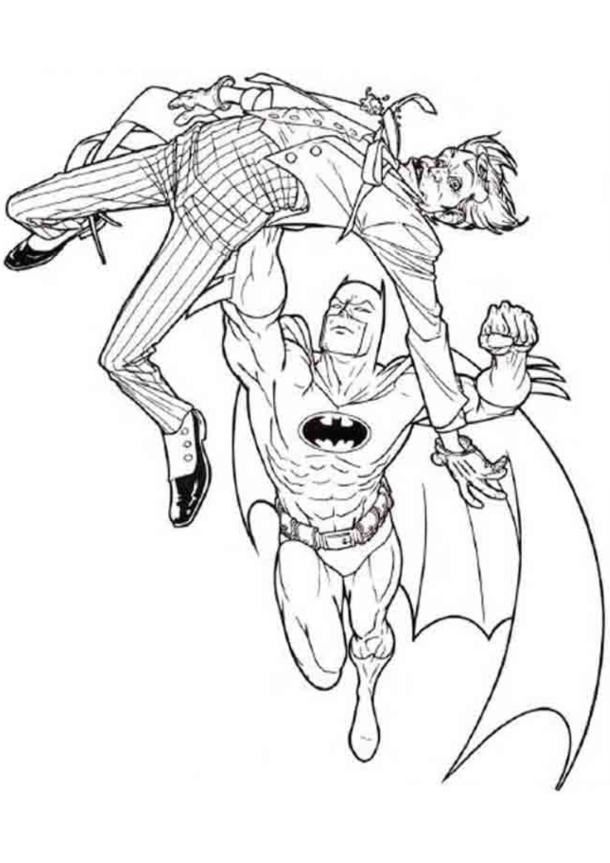 Desenhos para Colorir Batman