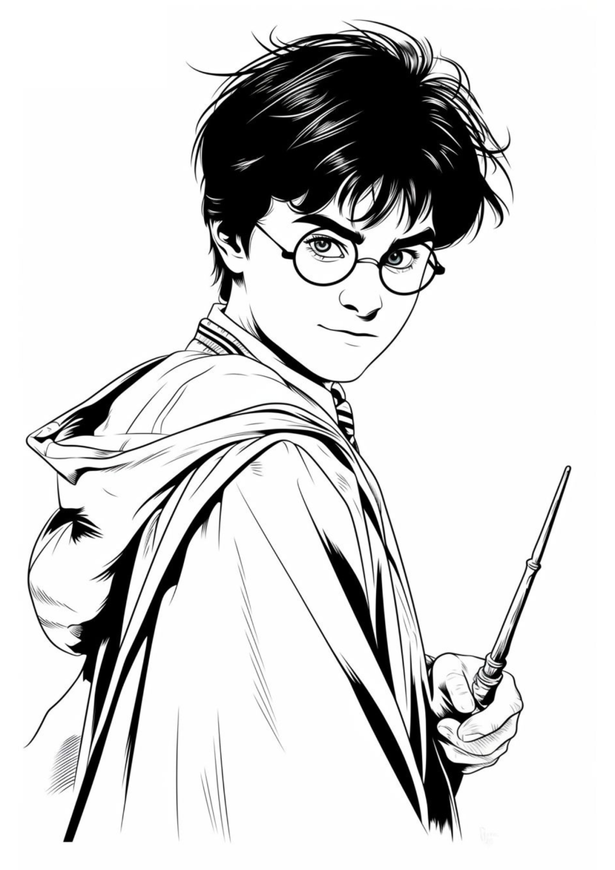 Desenhos para Colorir Harry Potter
