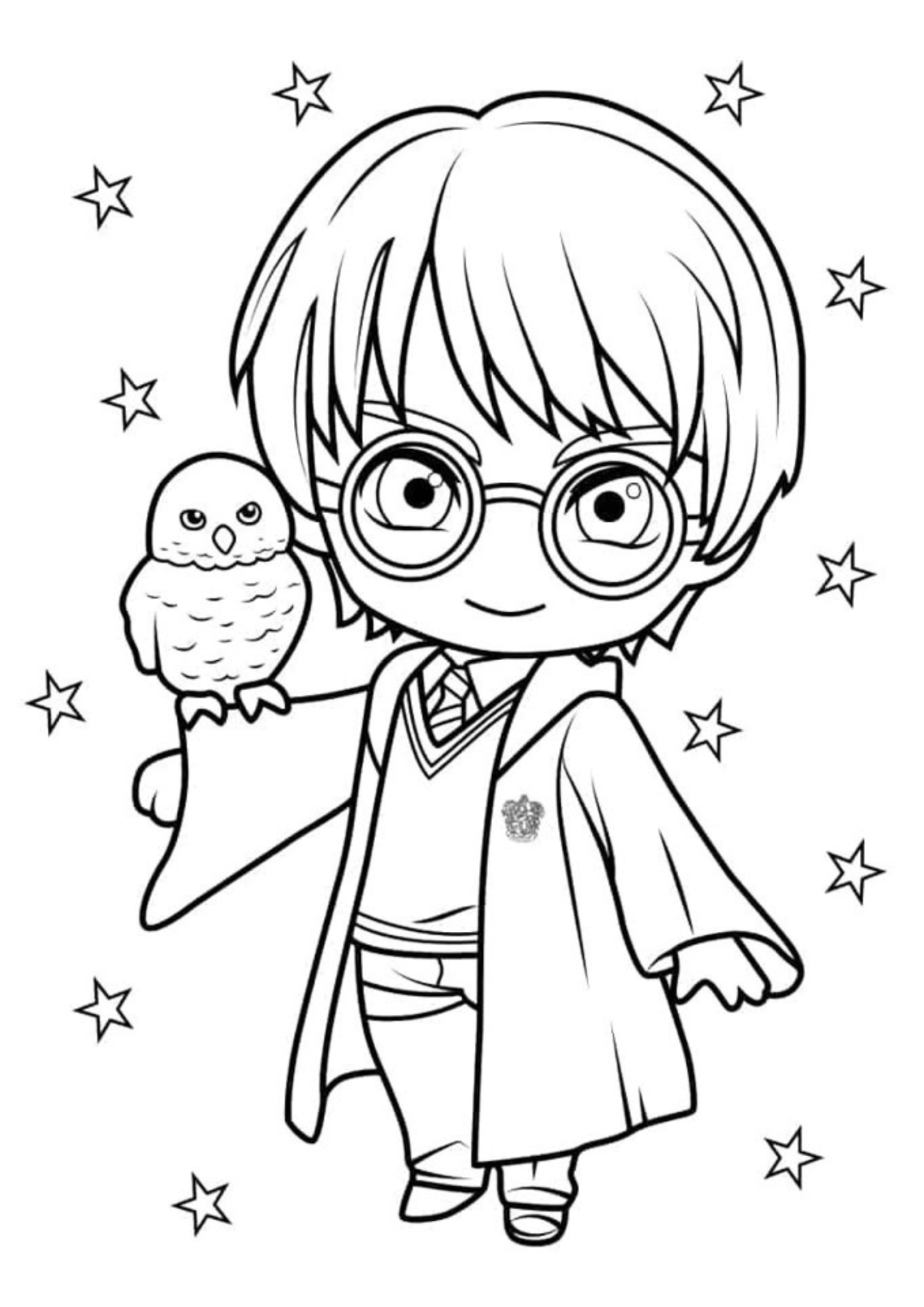 Desenhos para Colorir Harry Potter