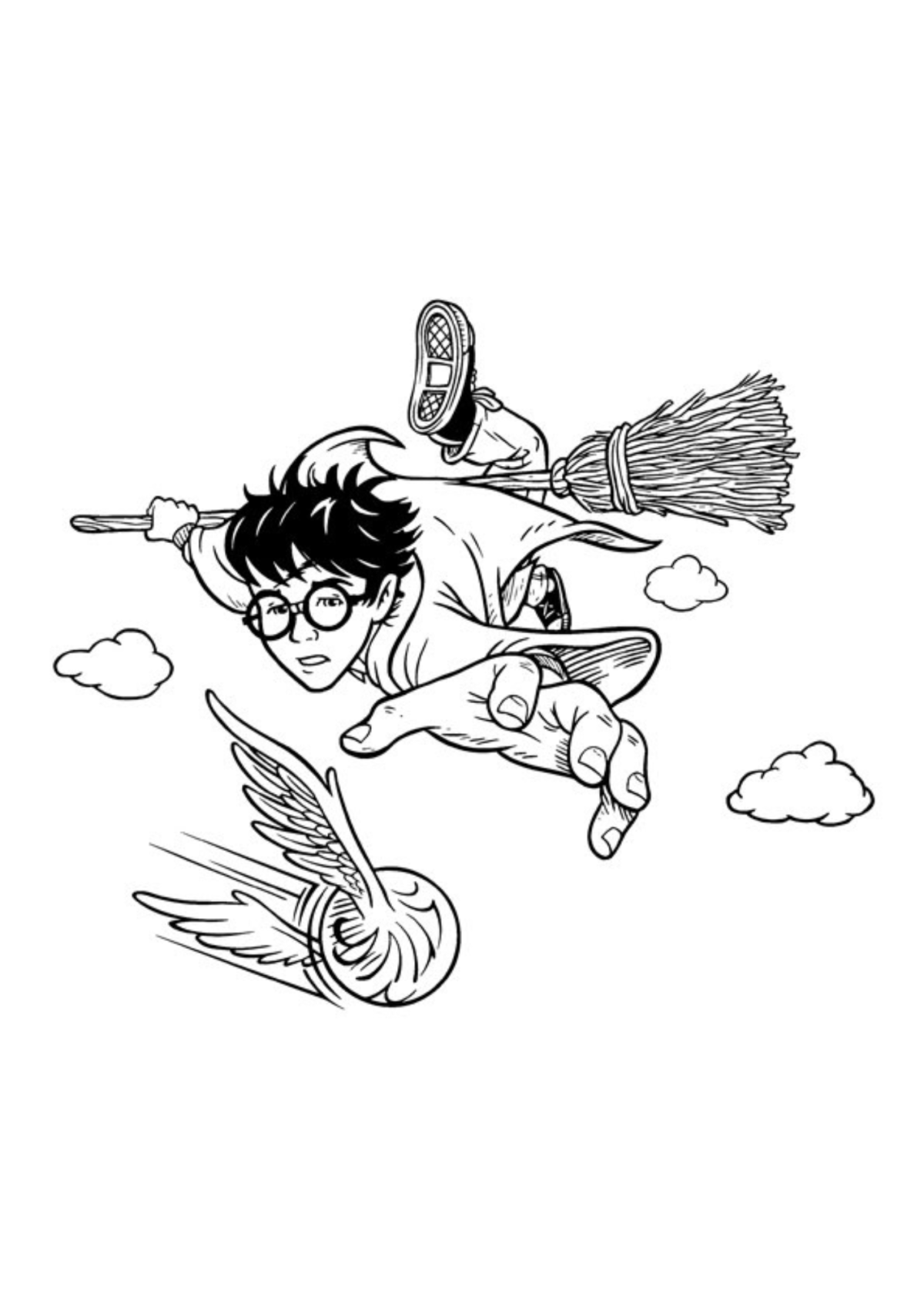 Desenhos para Colorir Harry Potter