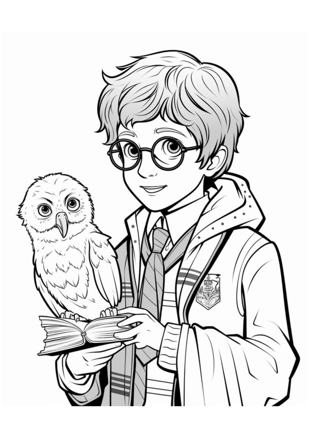 Desenhos para Colorir Harry Potter