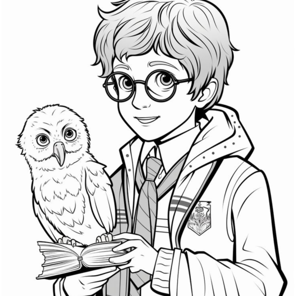 Desenhos para Colorir Harry Potter