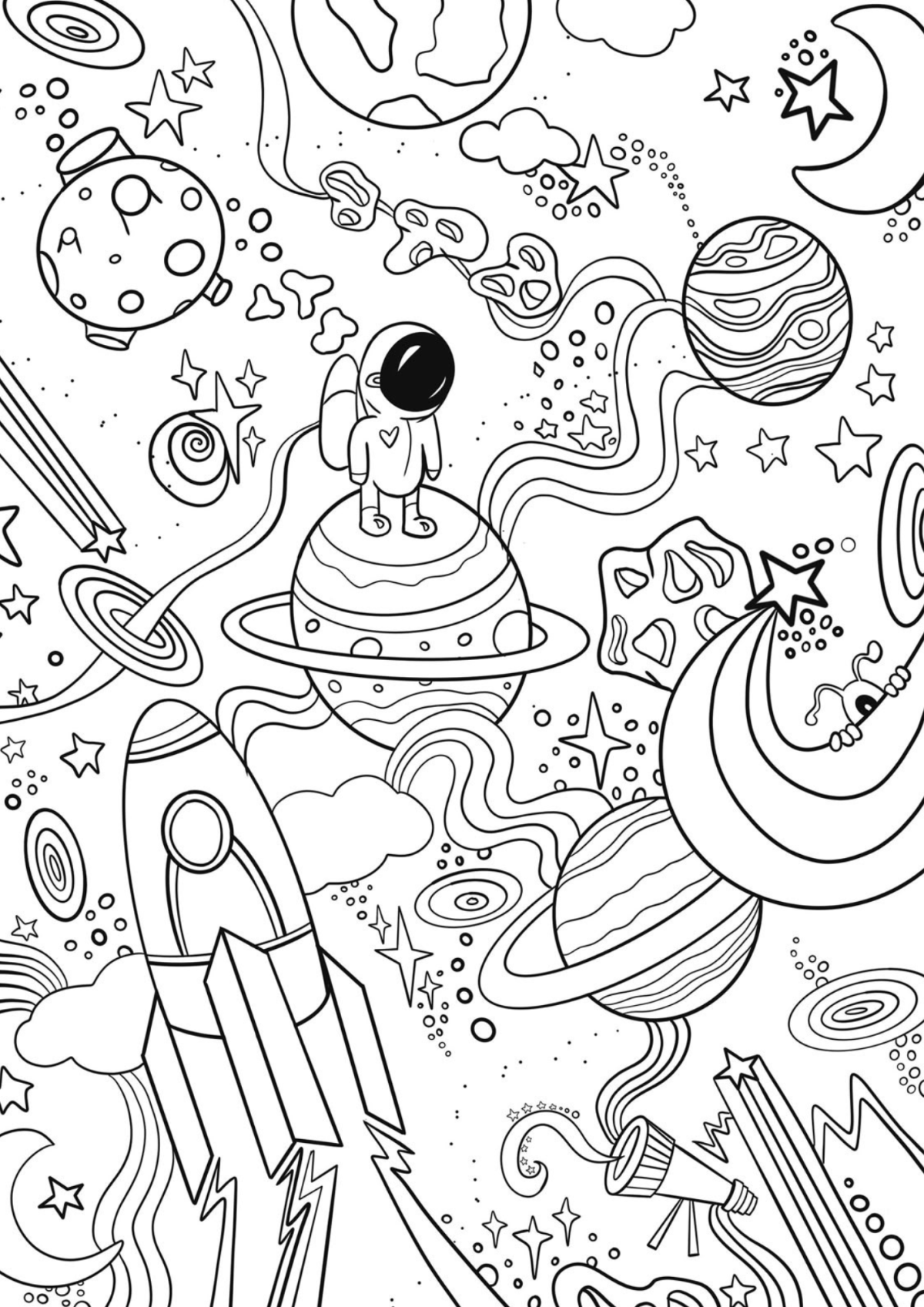 Desenho para Colorir Adulto