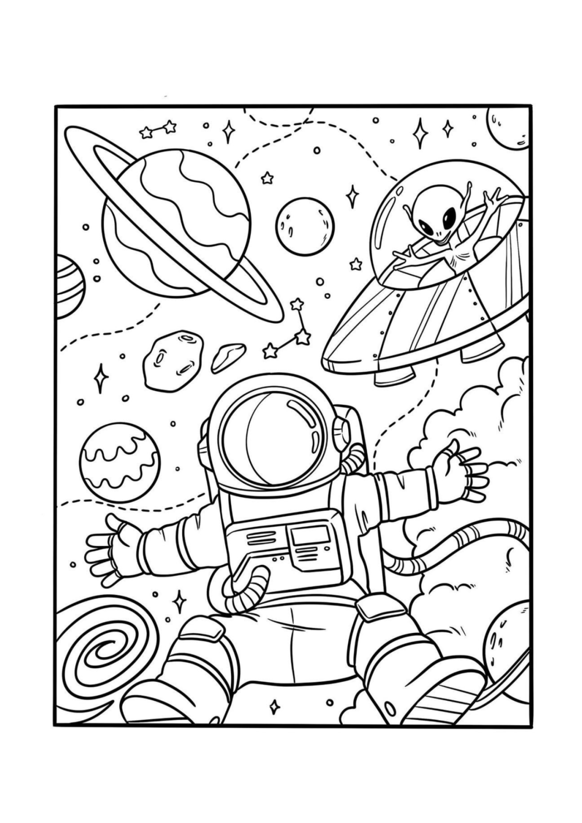Desenho para Colorir Adulto