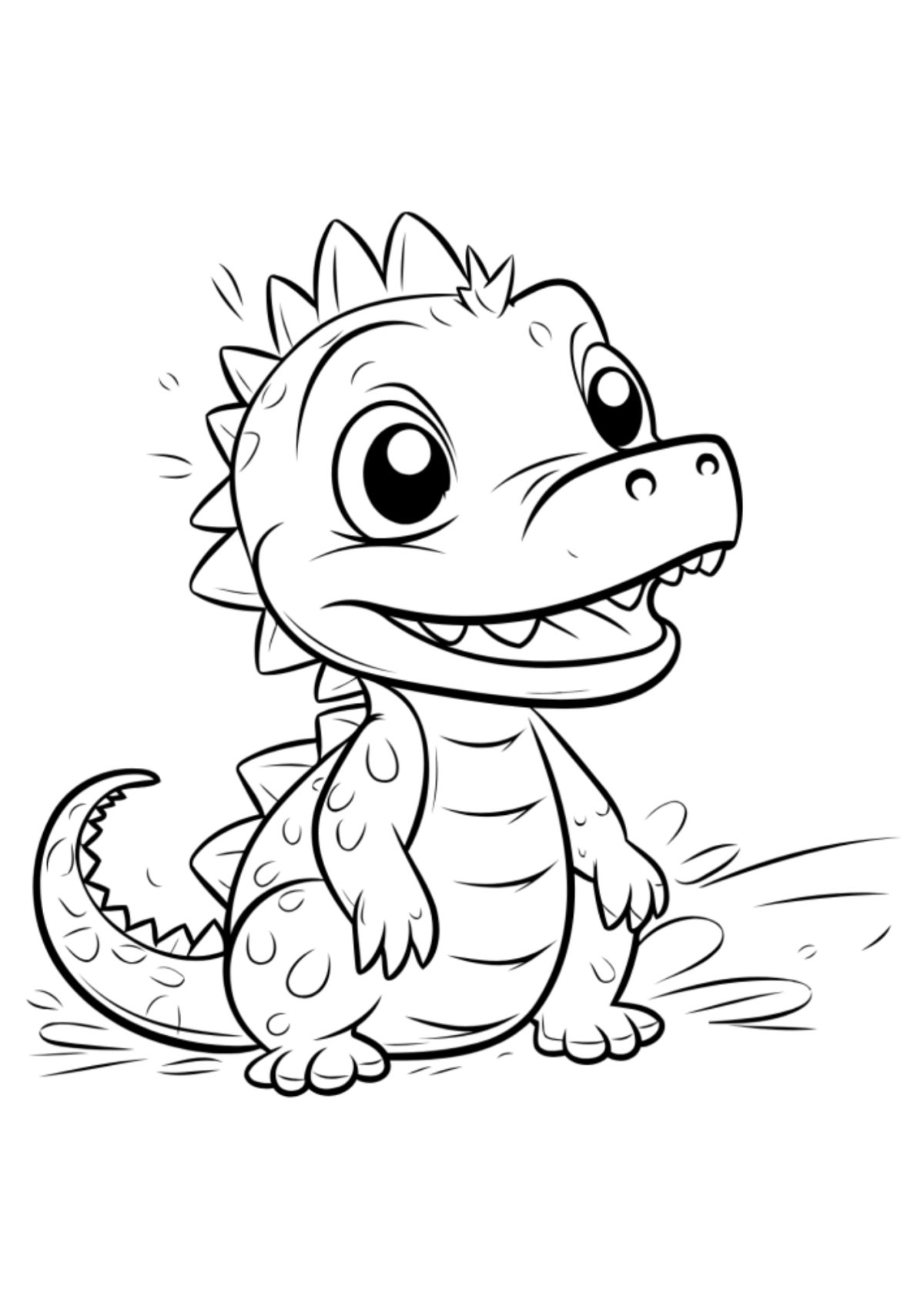 Desenho para Colorir Criança