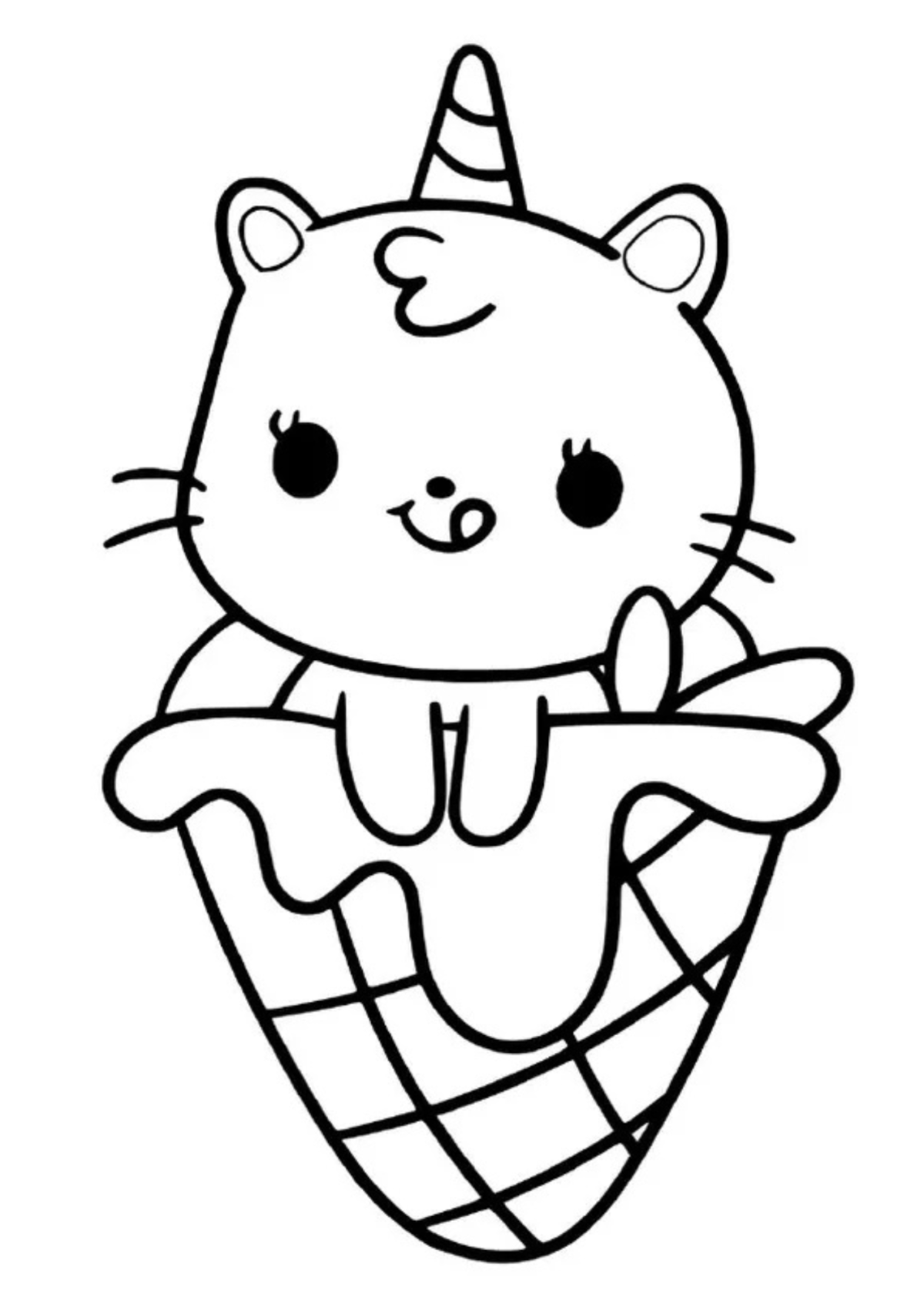 Desenho para Colorir Fofo