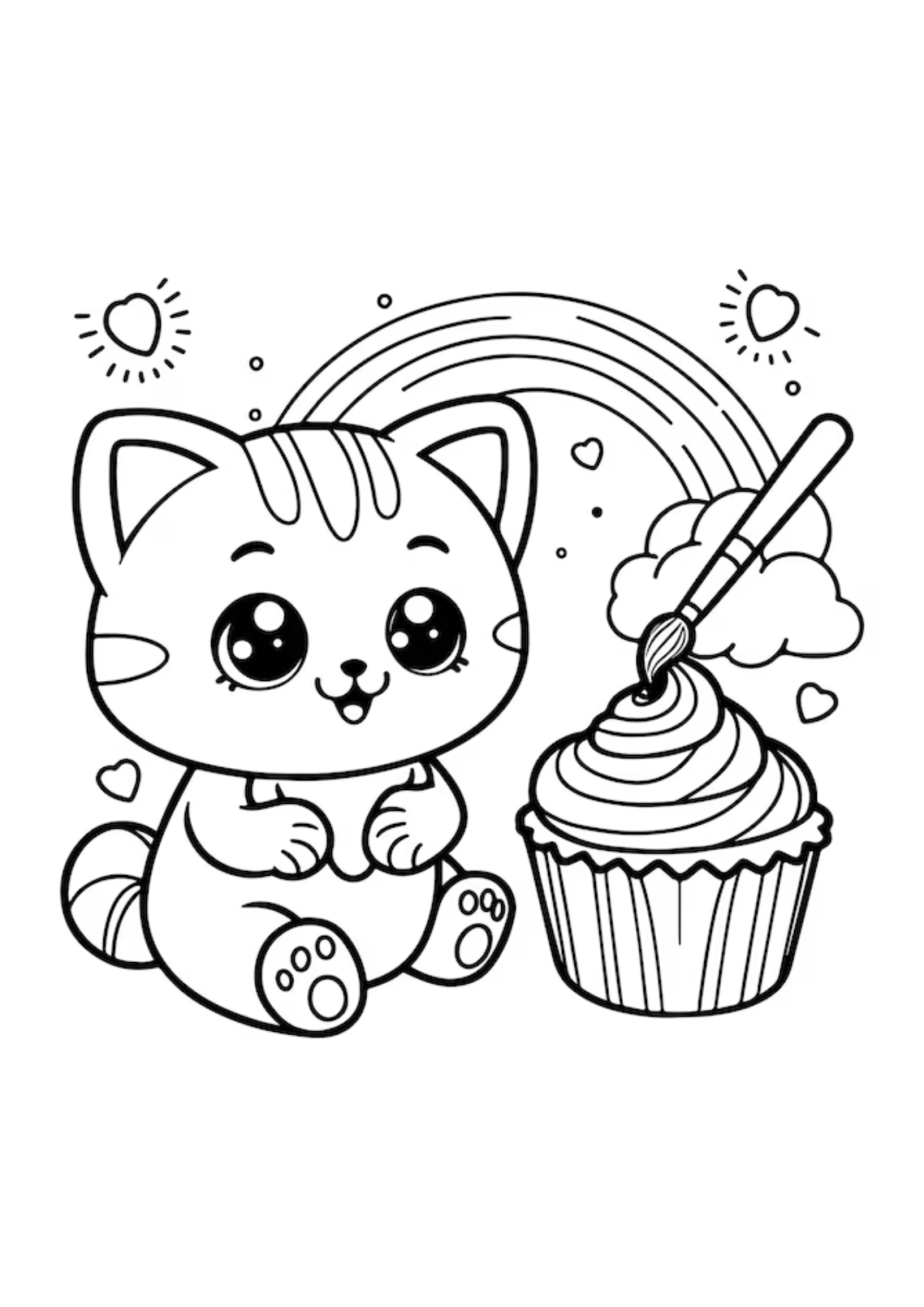 Desenho para Colorir Fofo