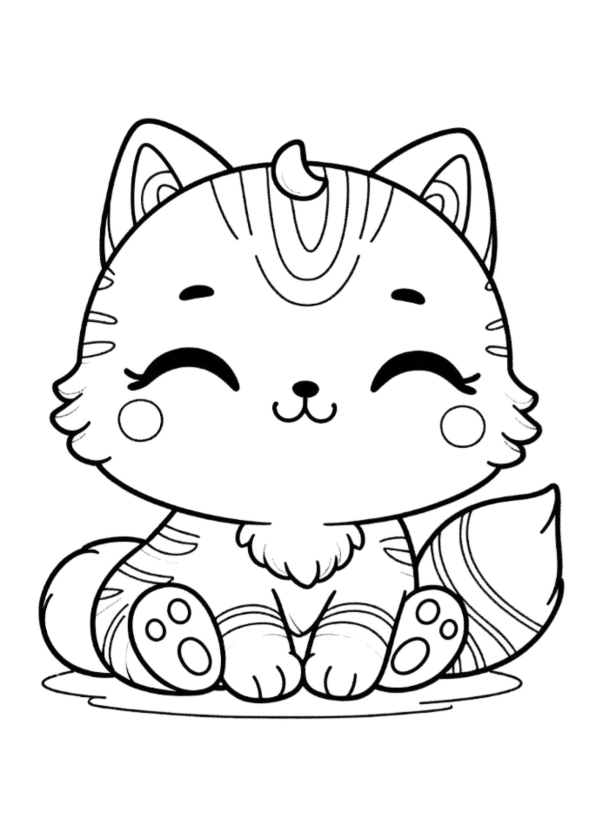 Desenho para Colorir Fofo