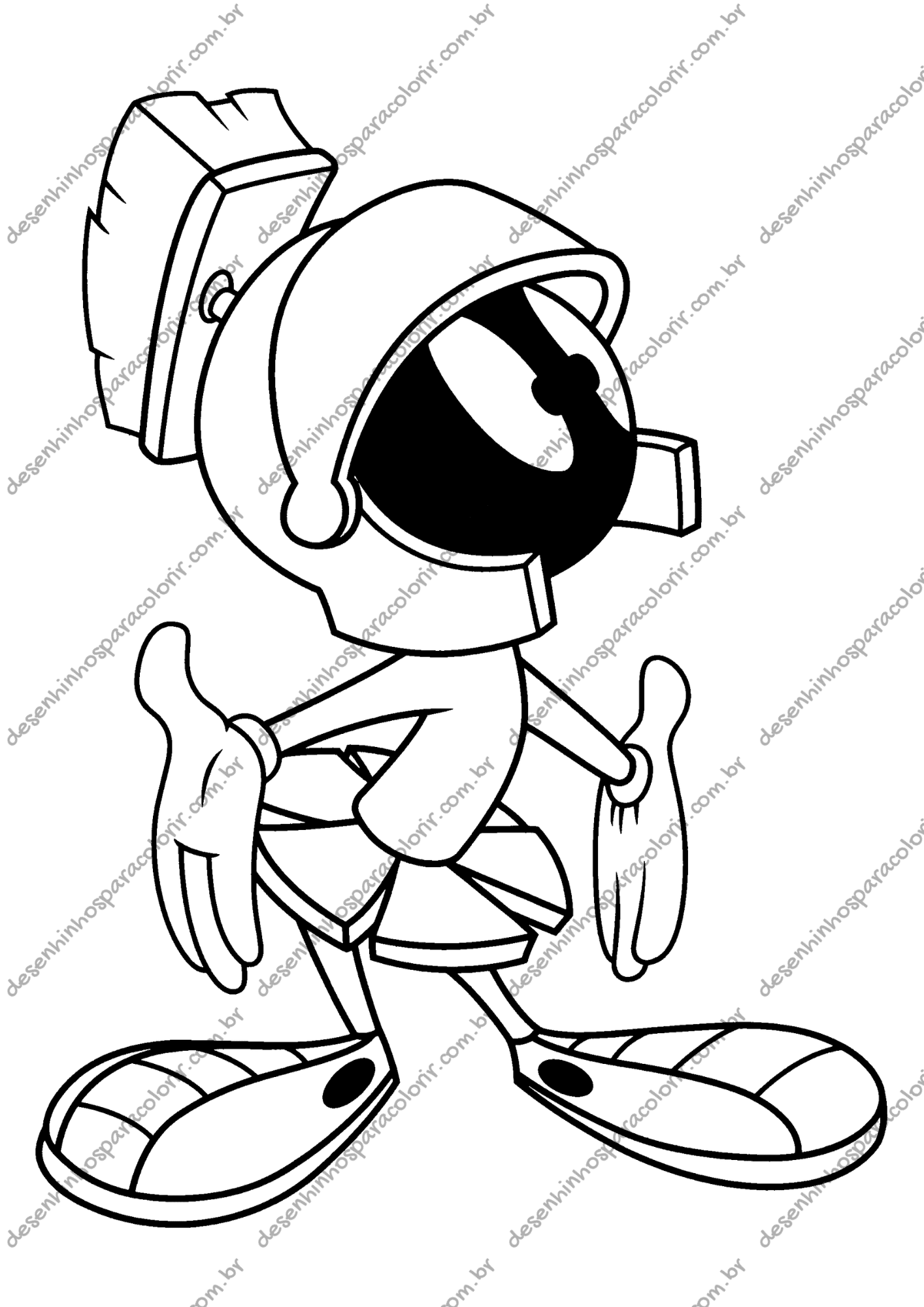 Desenho para Colorir Looney Tunes Desenho para Colorir Looney Tunes