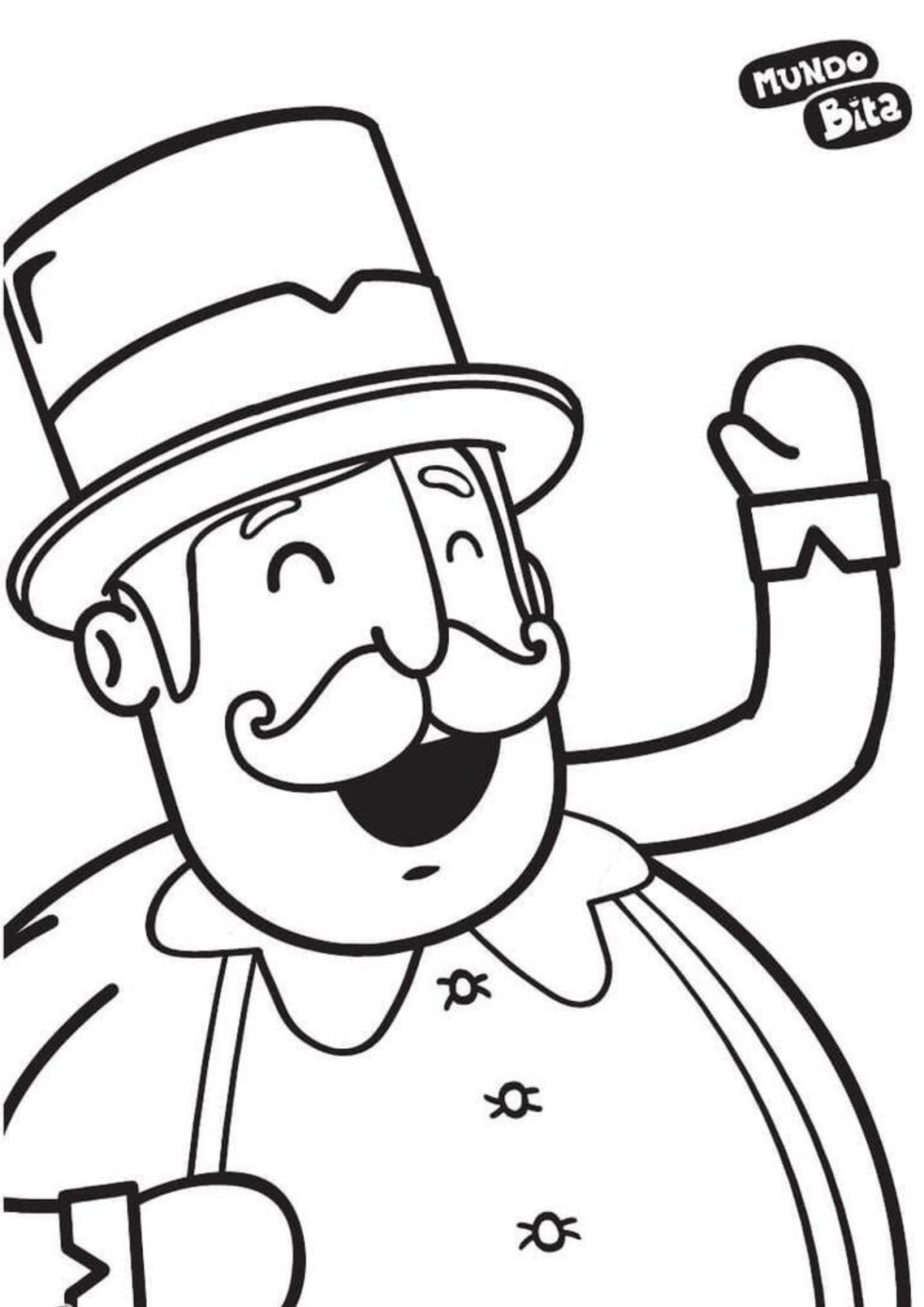 Desenho para Colorir Mundo Bita