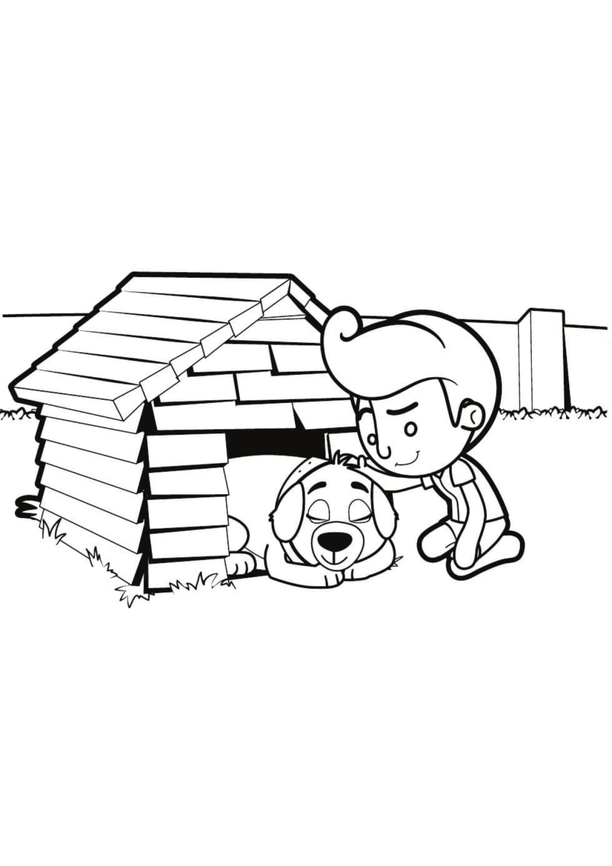 Desenho para Colorir Mundo Bita