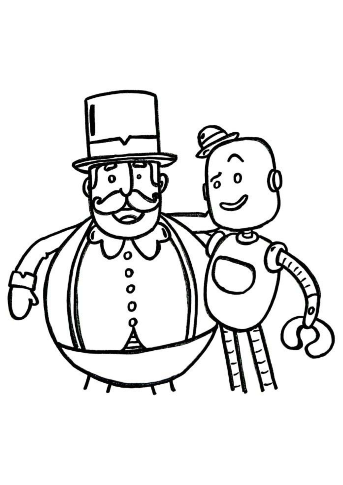 Desenho para Colorir Mundo Bita