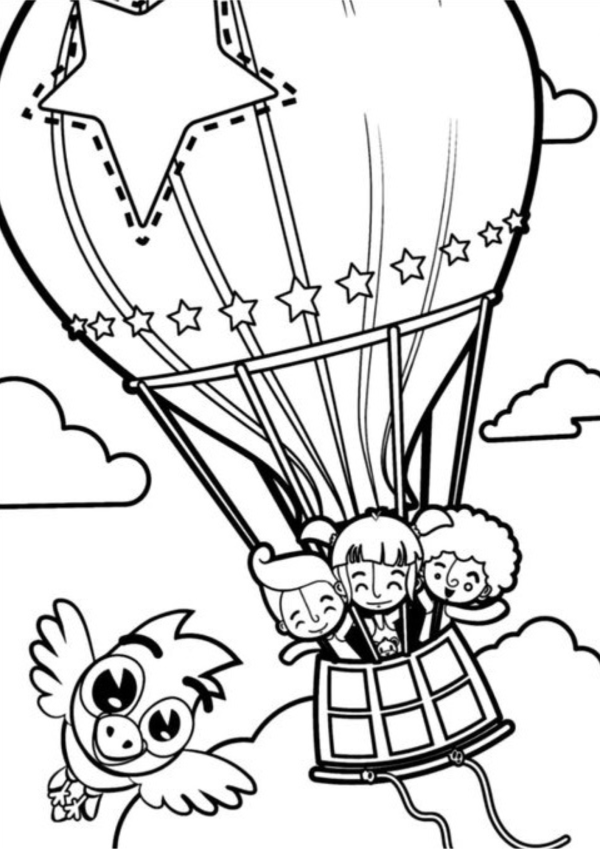 Desenho para Colorir Mundo Bita