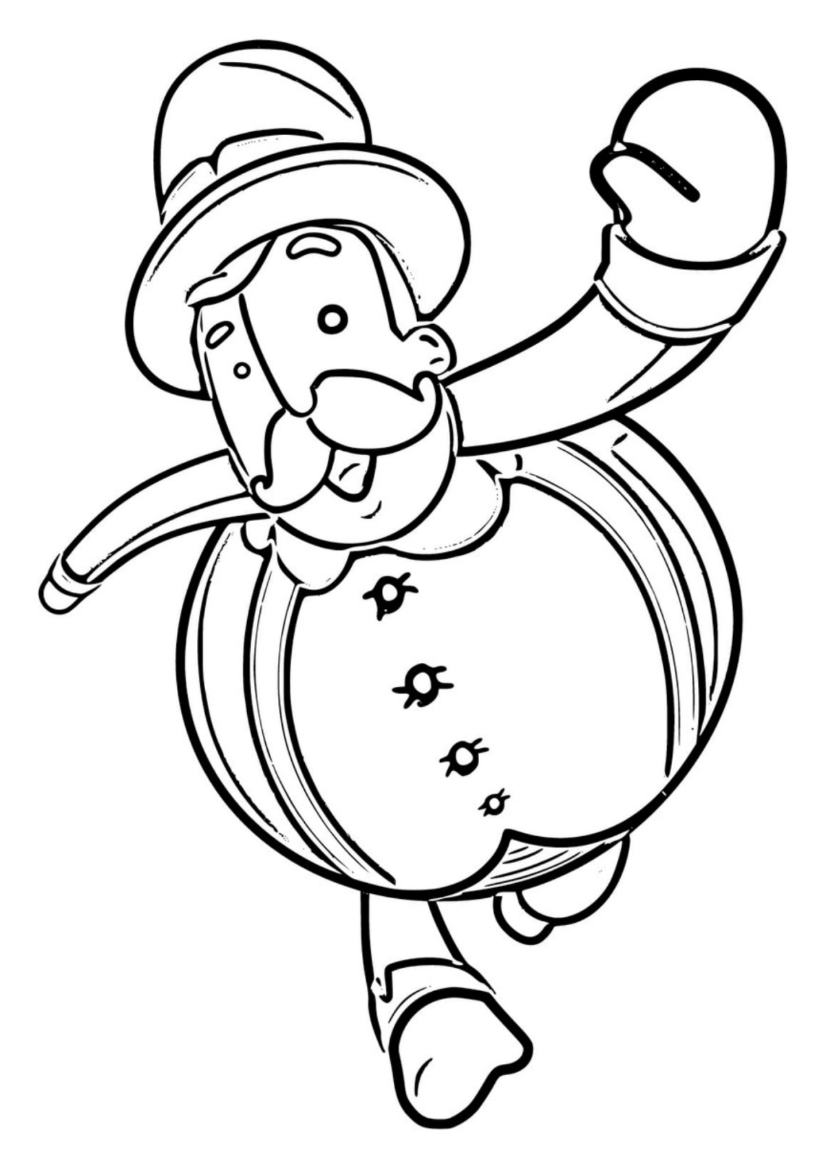 Desenho para Colorir Mundo Bita