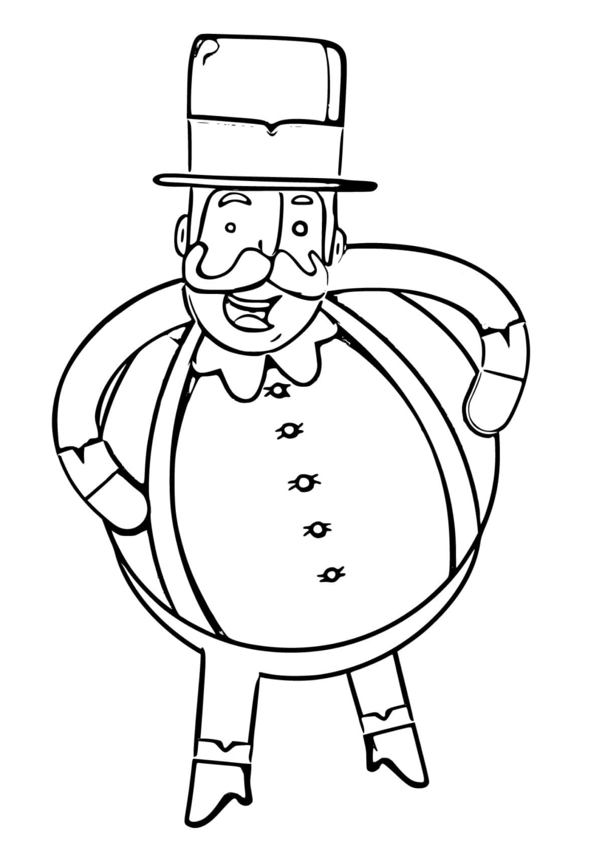 Desenho para Colorir Mundo Bita