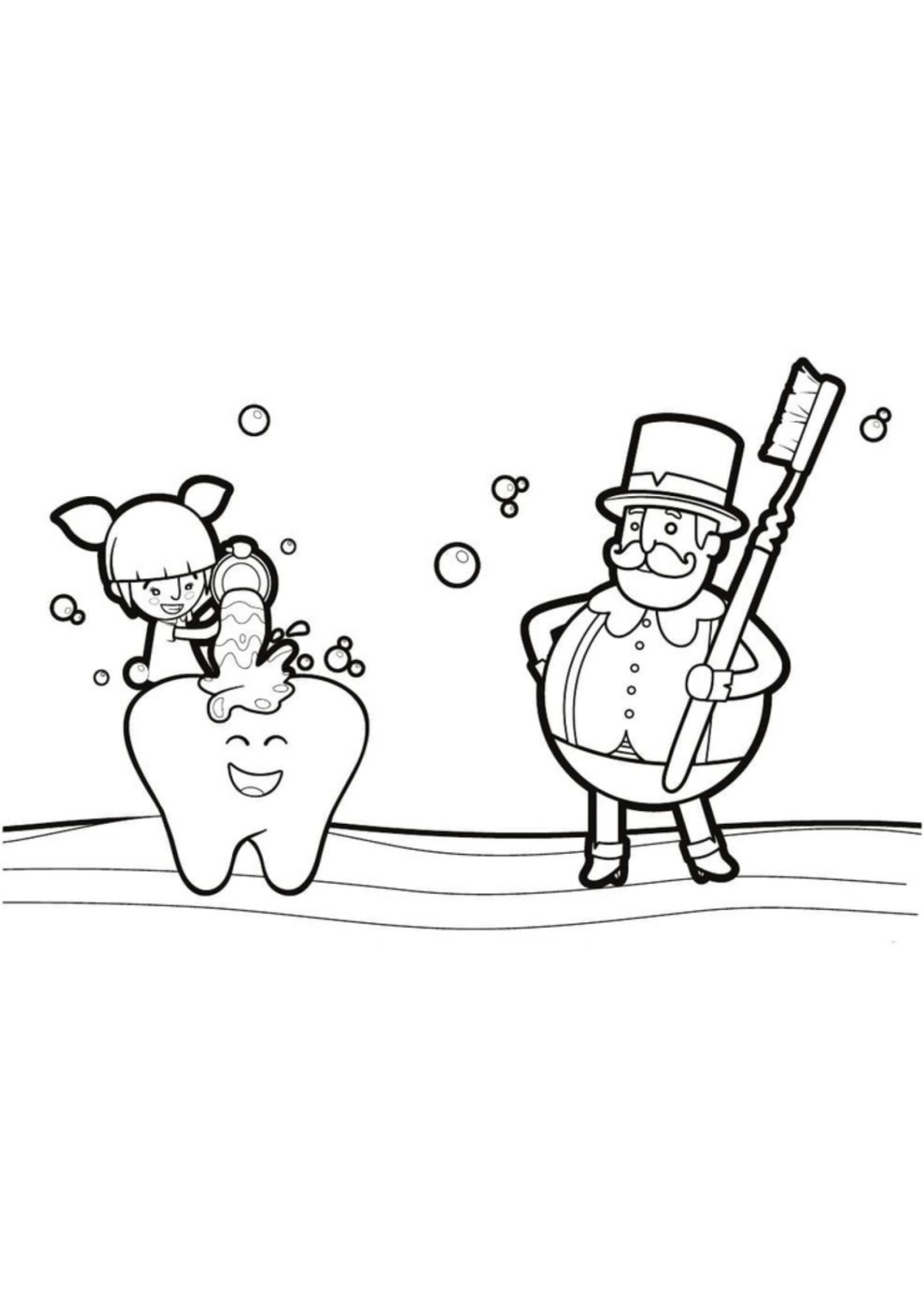 Desenho para Colorir Mundo Bita