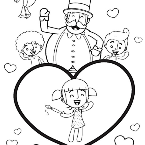 Desenho para Colorir Mundo Bita