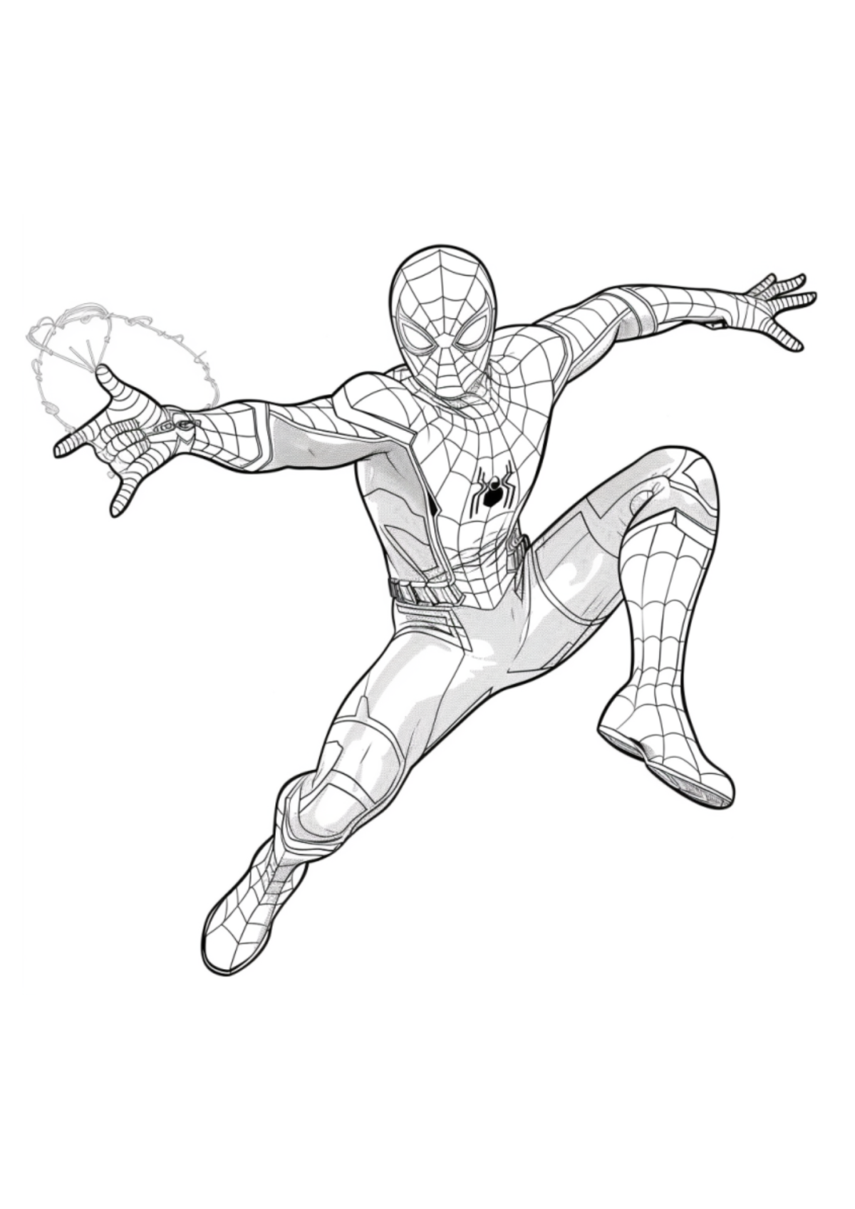 Desenho para Colorir Super Heróis