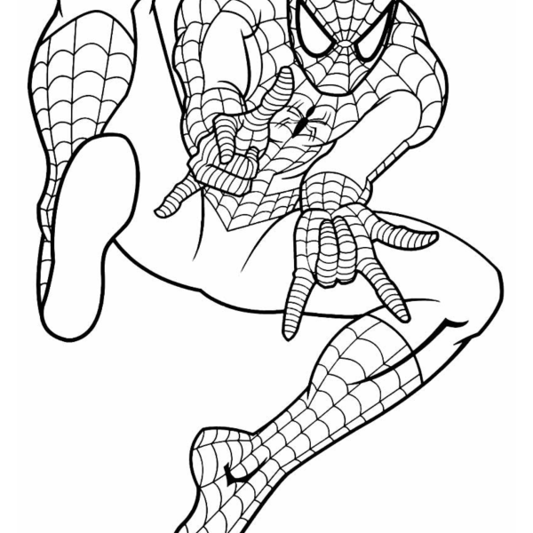 Desenho para Colorir Super Heróis