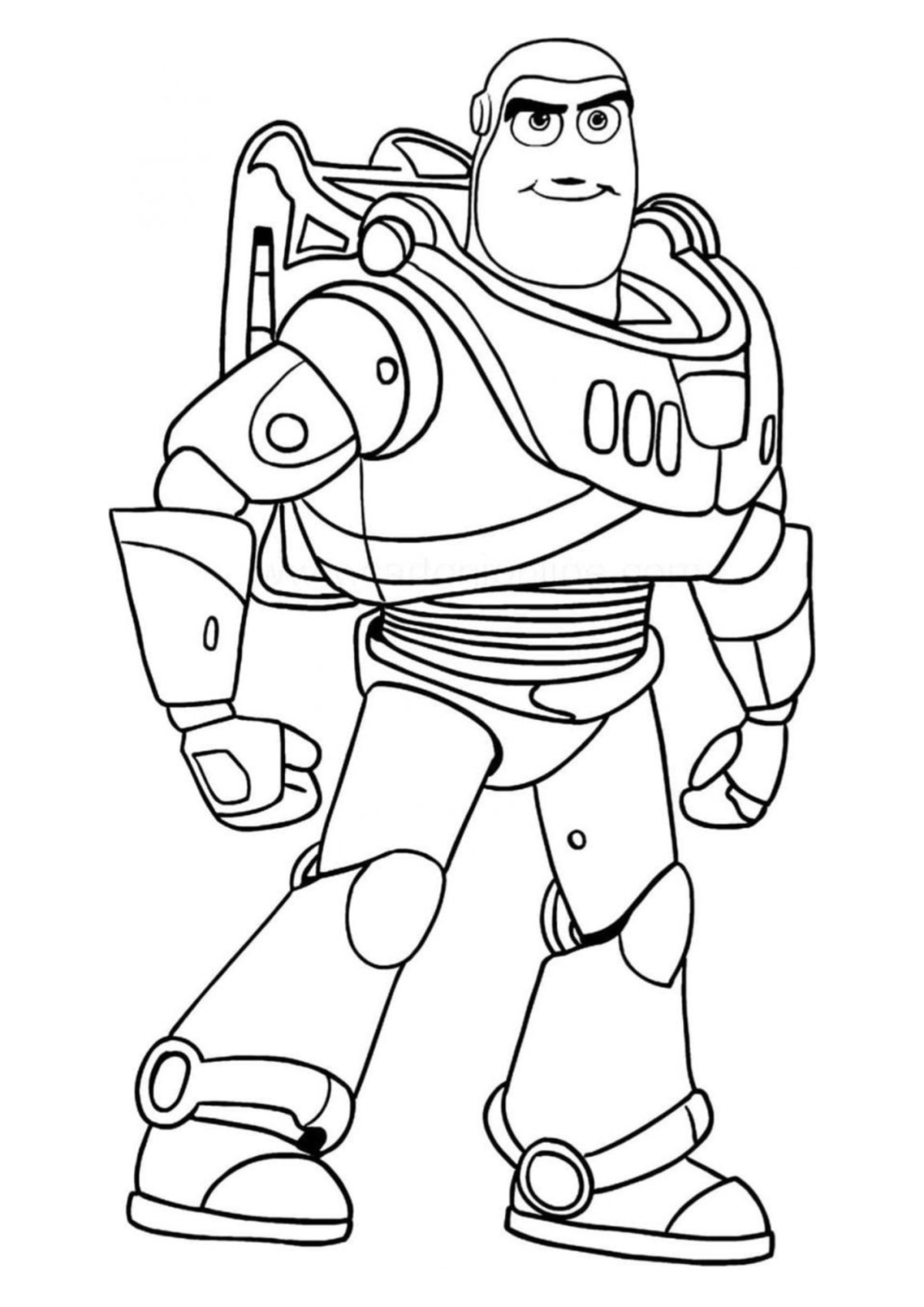Desenho para Colorir Toy Story