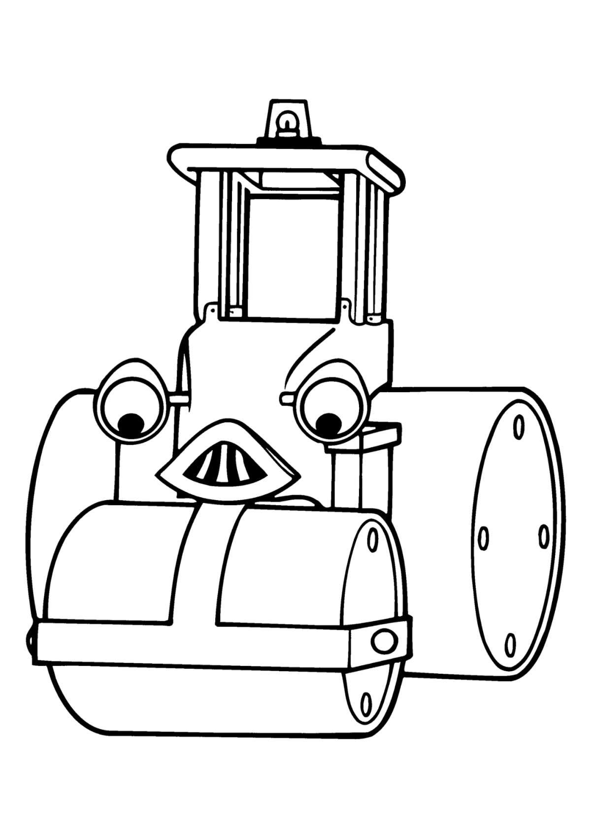 Desenho para Colorir Bob, o Construtor