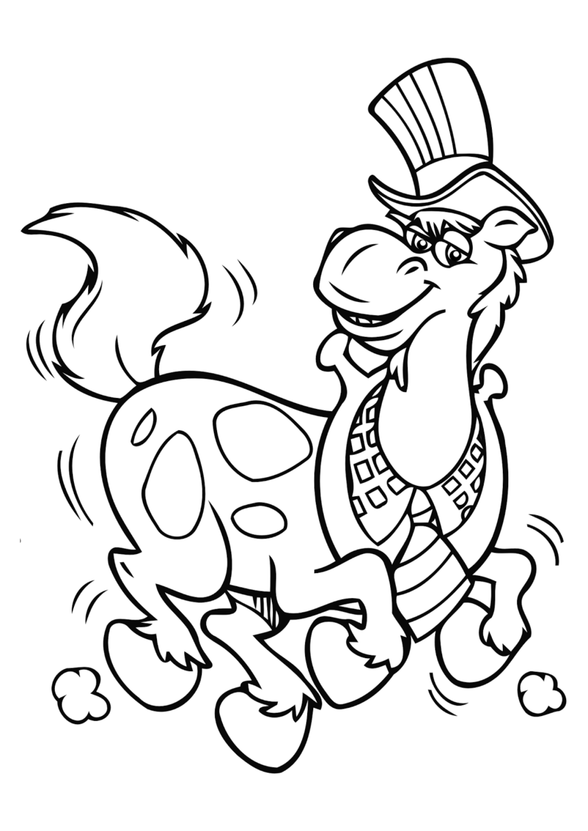 Desenho para Colorir Cocoricó