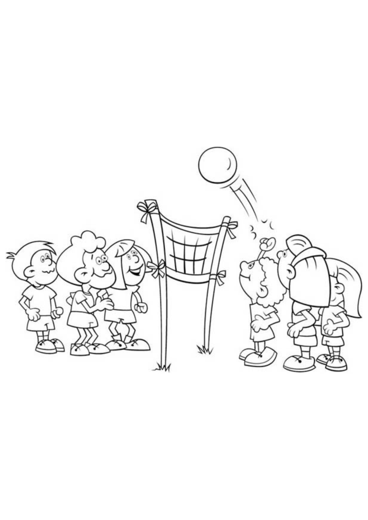 Desenho para Colorir Esporte