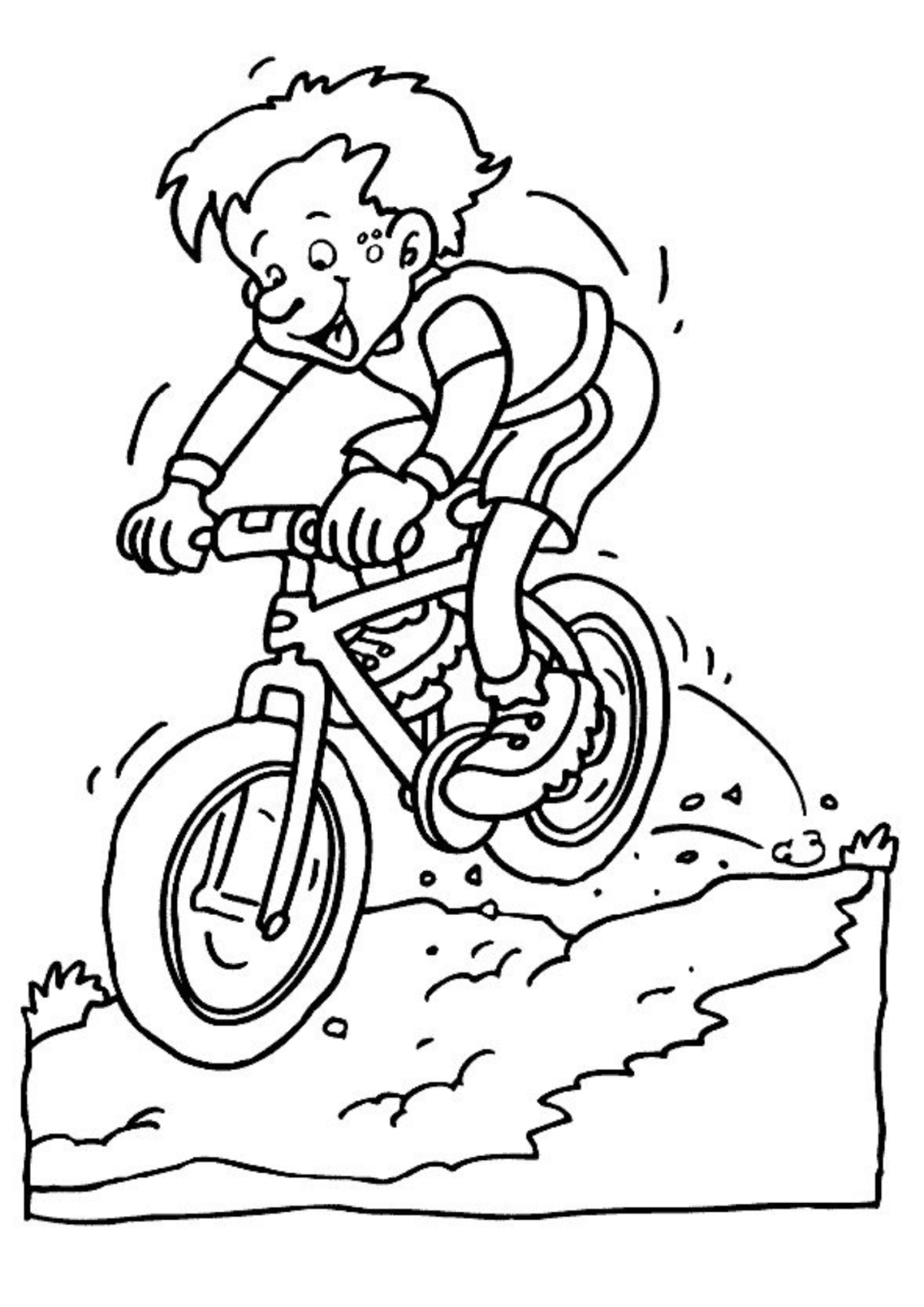Desenho para Colorir Esporte