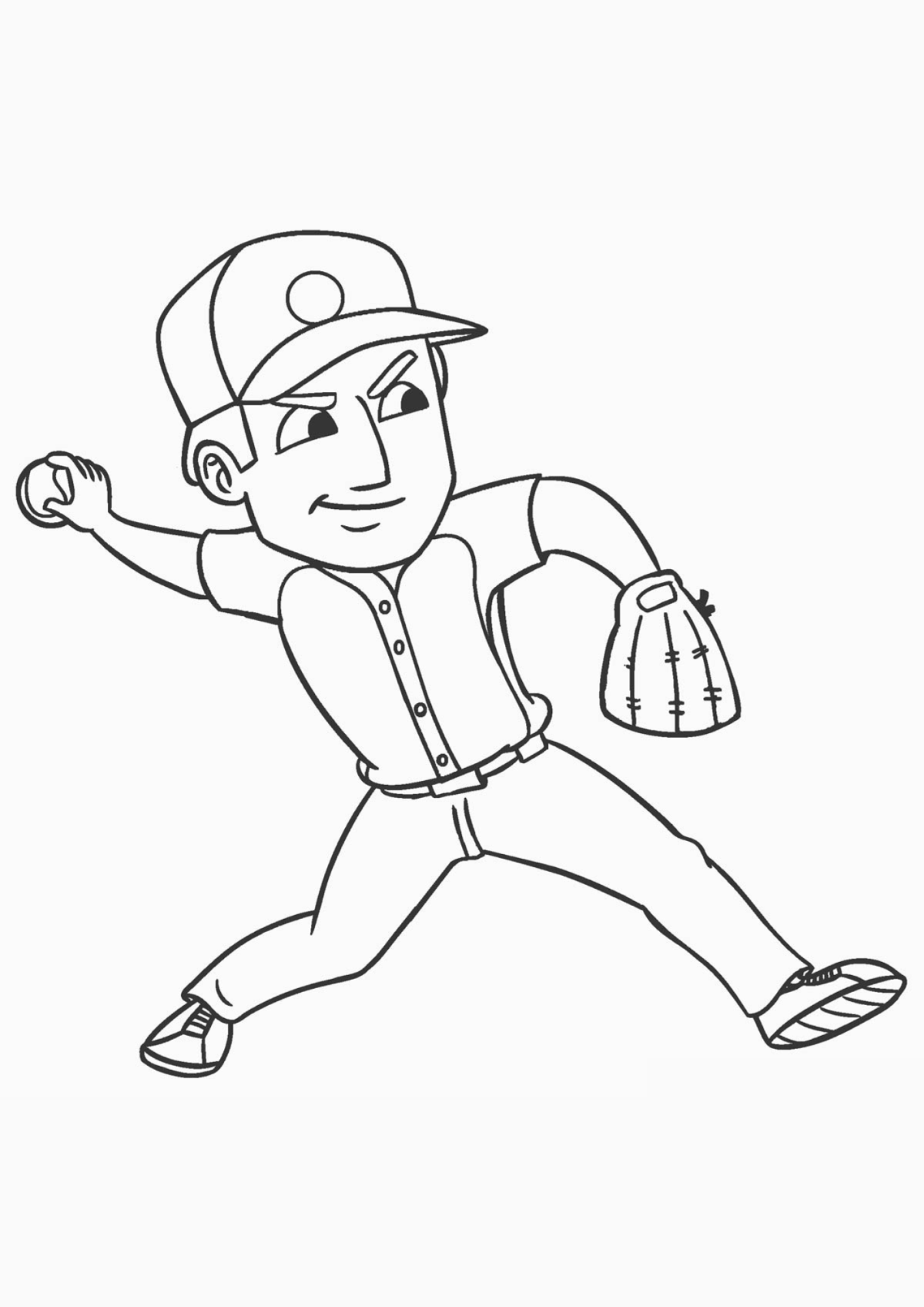 Desenho para Colorir Esporte
