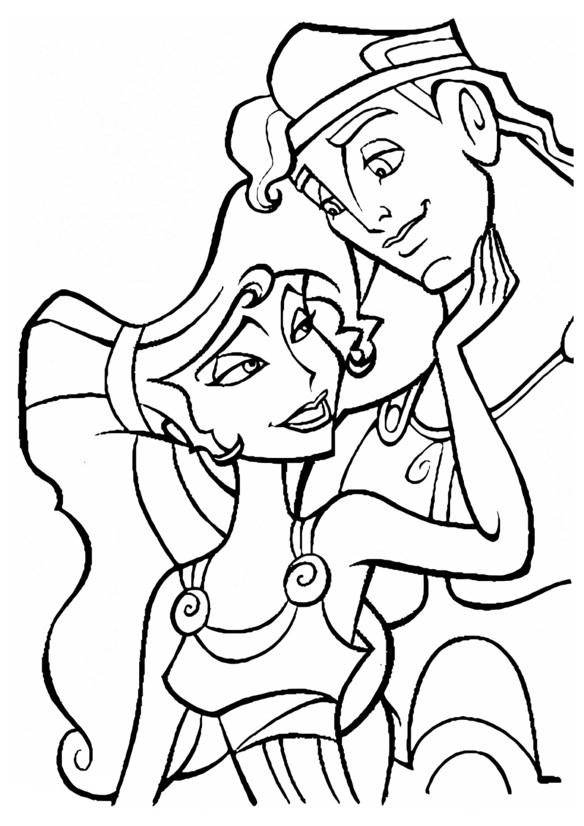 Desenho para Colorir Hércules